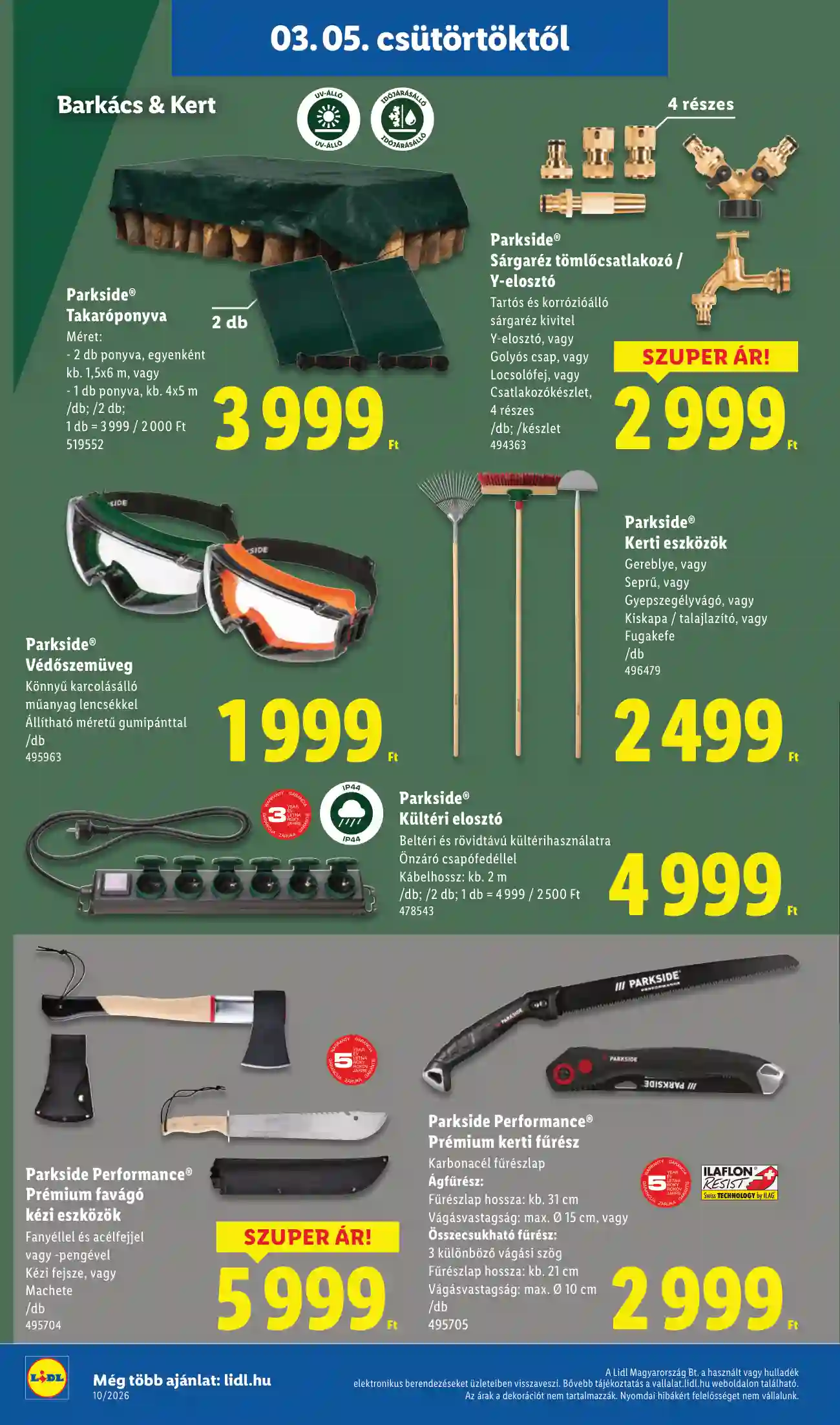 Lidl akciós újság 10. hét (Érvényes 03.05-től) (24 oldal)