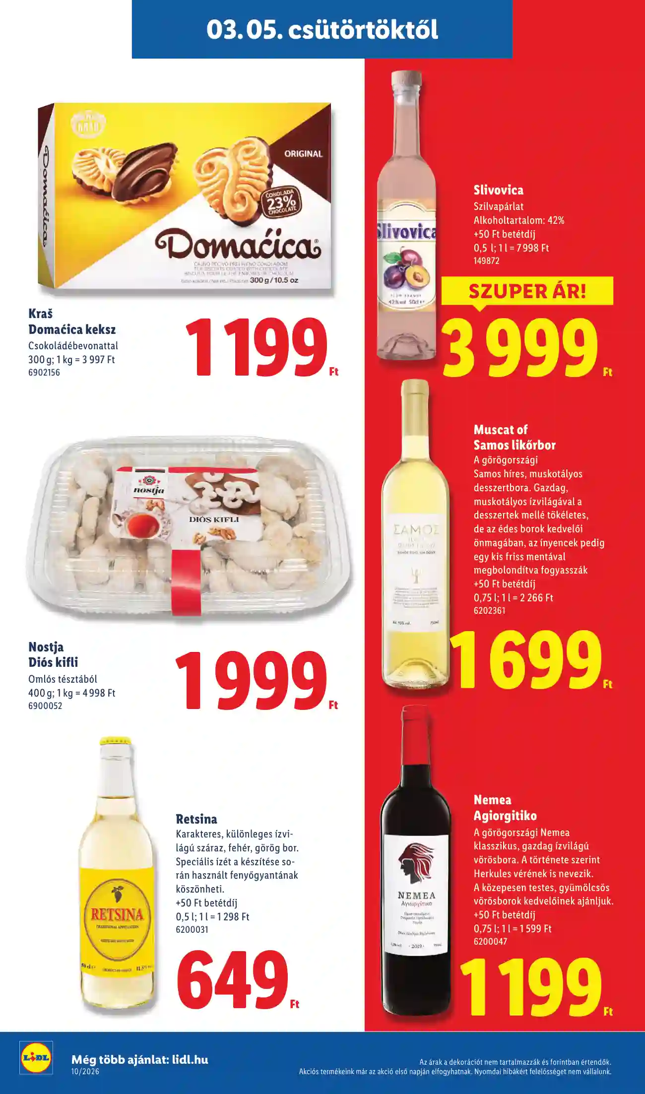Lidl akciós újság 10. hét (Érvényes 03.05-től) (15 oldal)