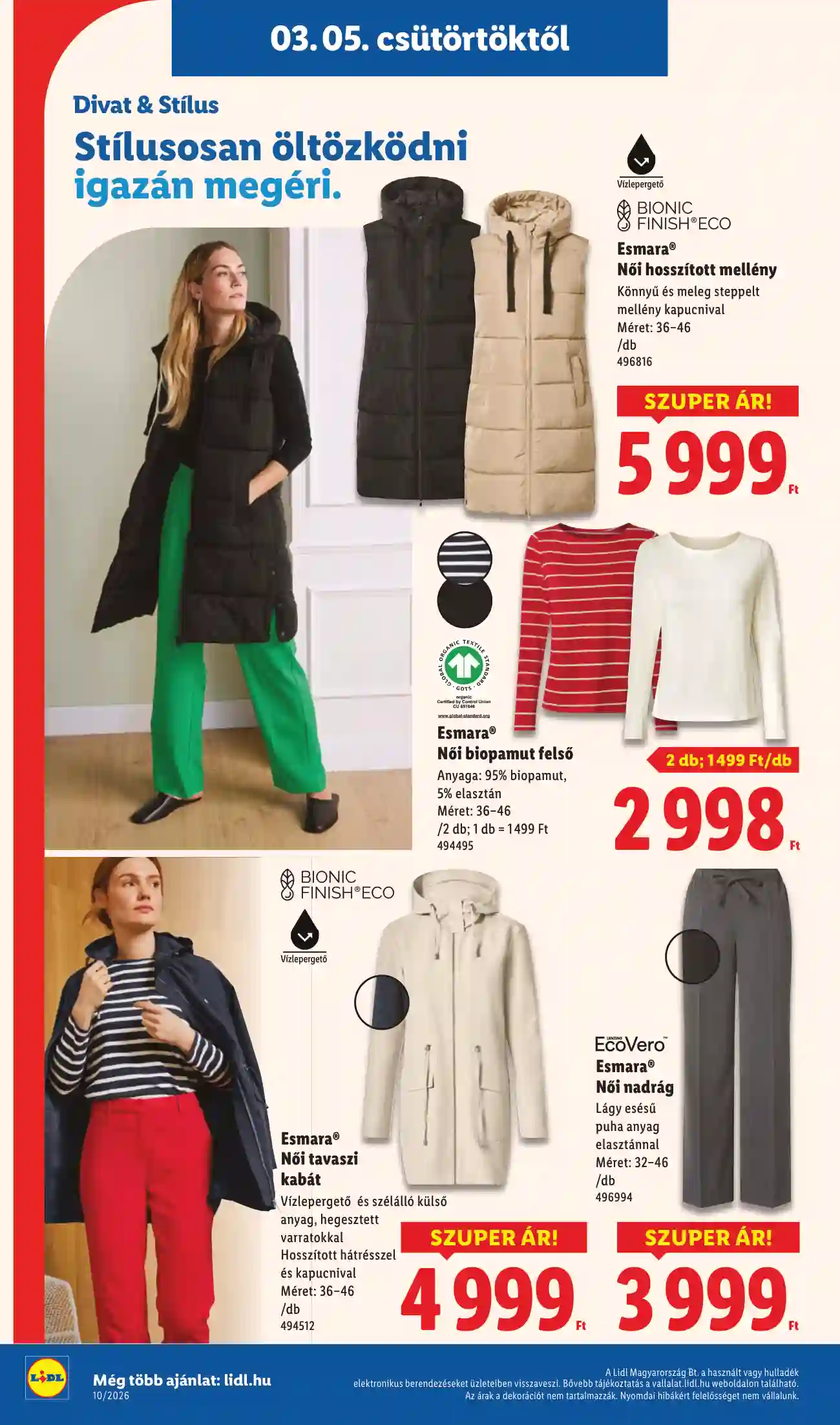 Lidl akciós újság 10. hét (Érvényes 03.05-től) (26 oldal)