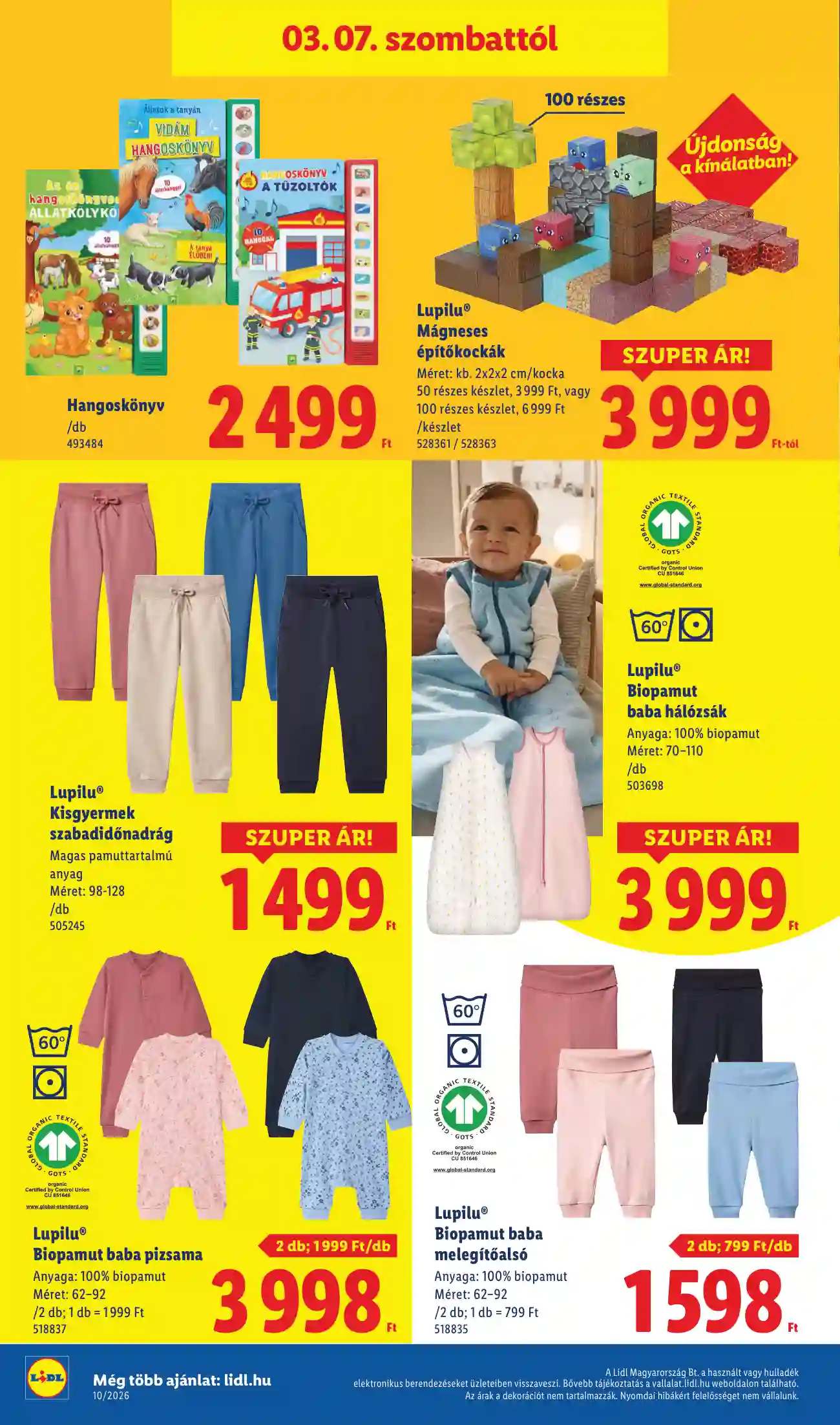 Lidl akciós újság 10. hét (Érvényes 03.05-től) (37 oldal)