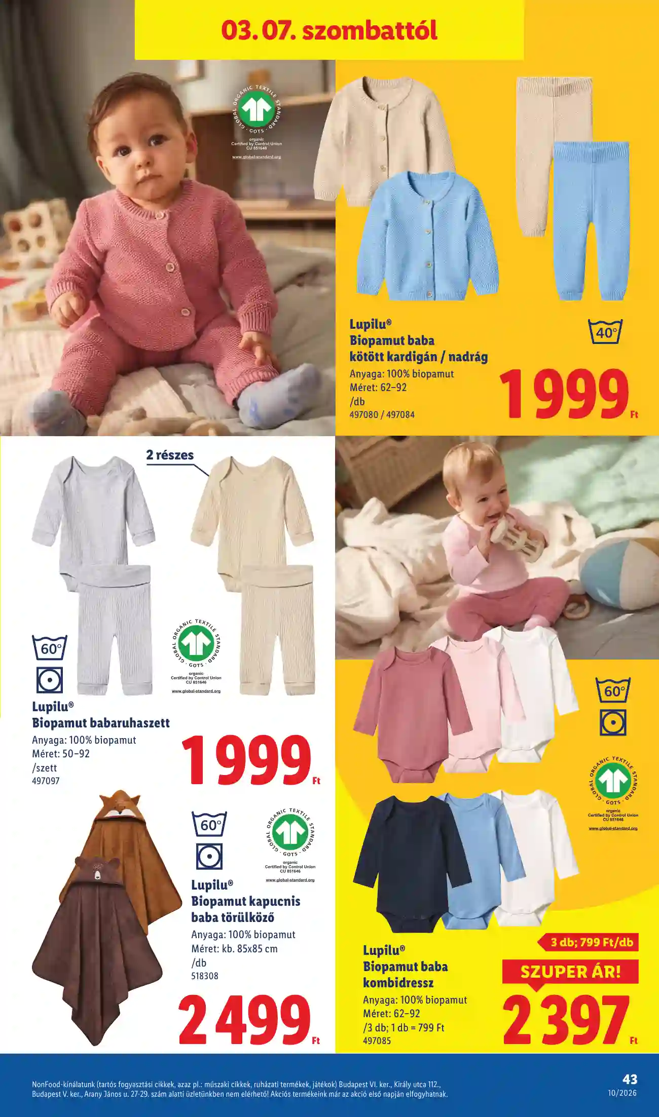 Lidl akciós újság 10. hét (Érvényes 03.05-től) (38 oldal)