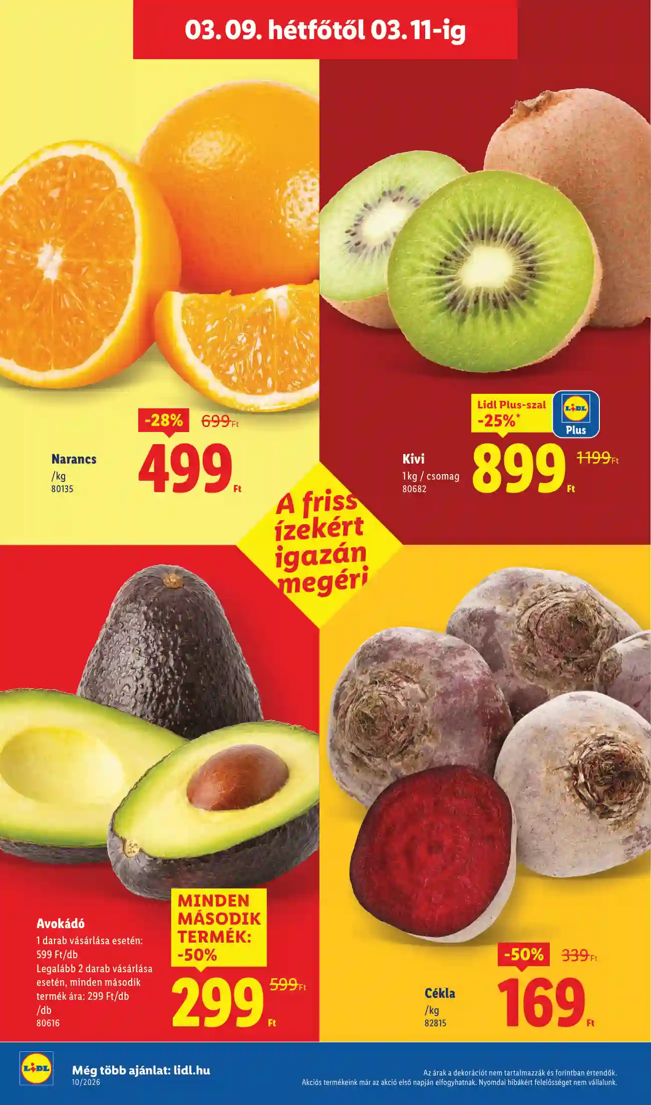 Lidl akciós újság 10. hét (Érvényes 03.05-től) (48 oldal)