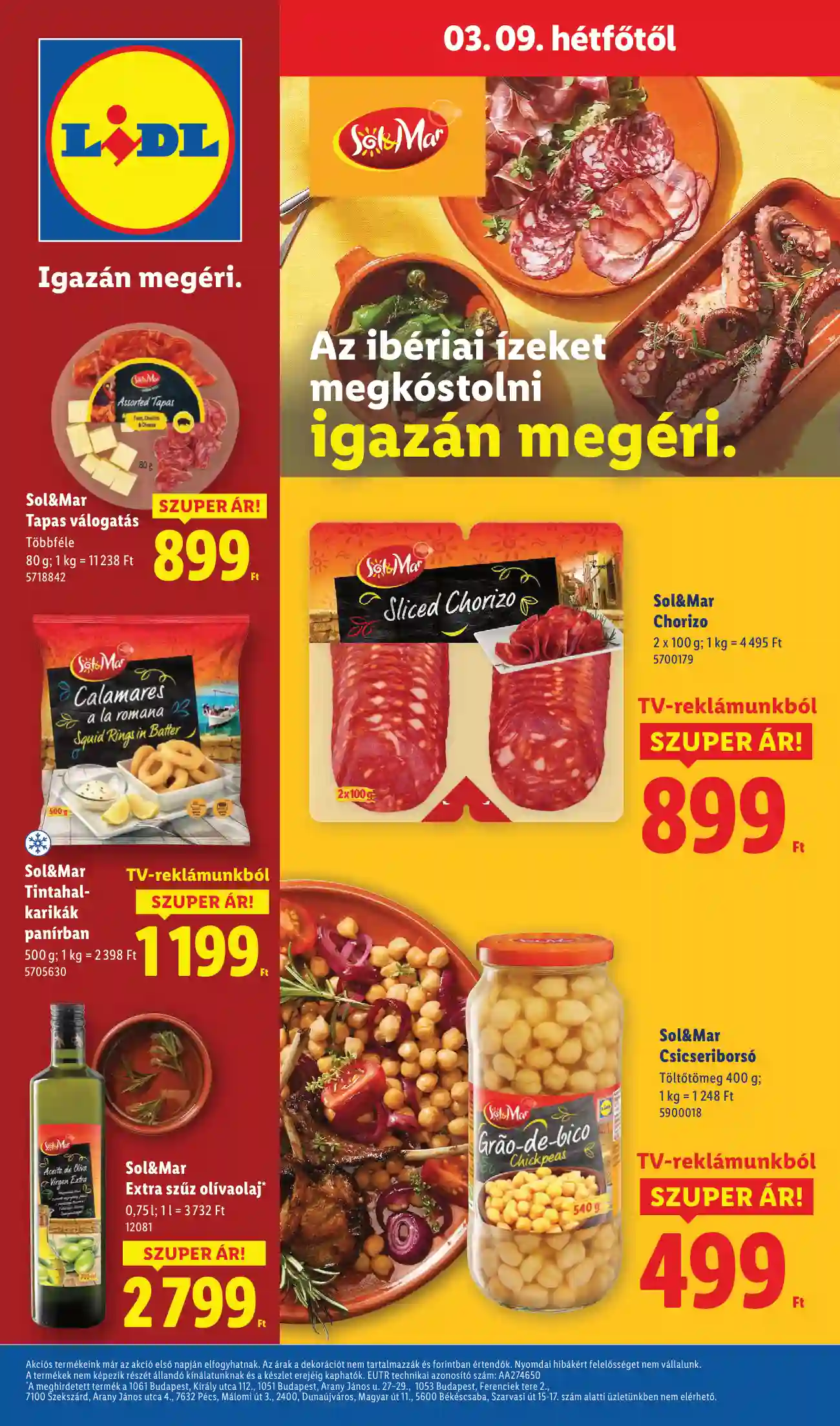 Lidl akciós újság 10. hét (Érvényes 03.05-től) (61 oldal)