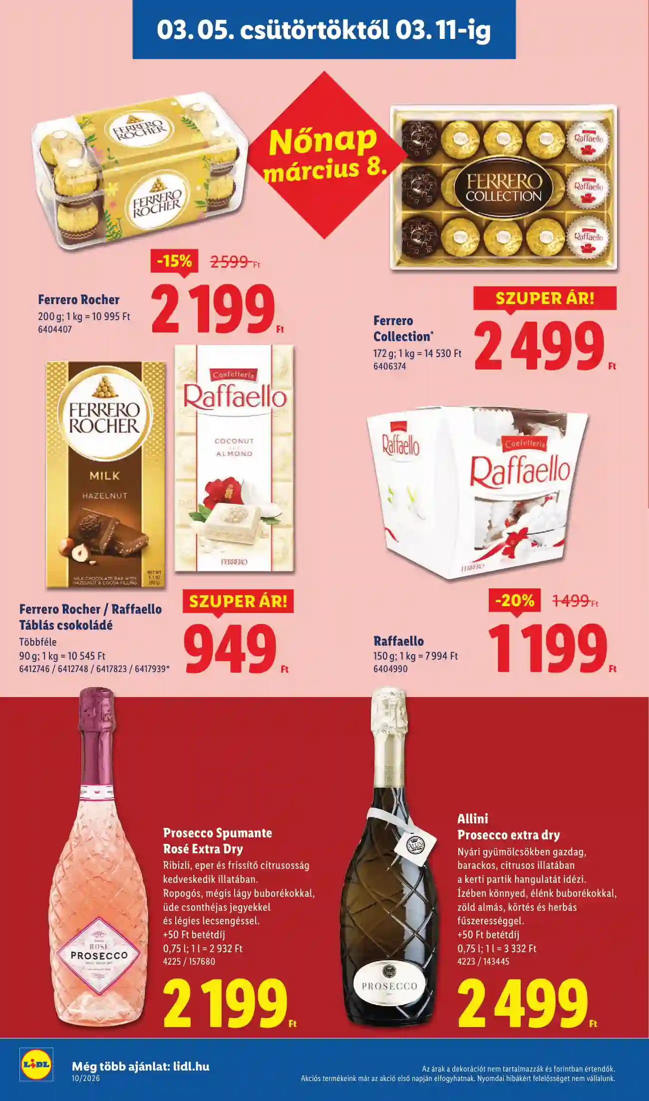 Lidl akciós újság 10. hét (Érvényes 03.05-től) (8 oldal)