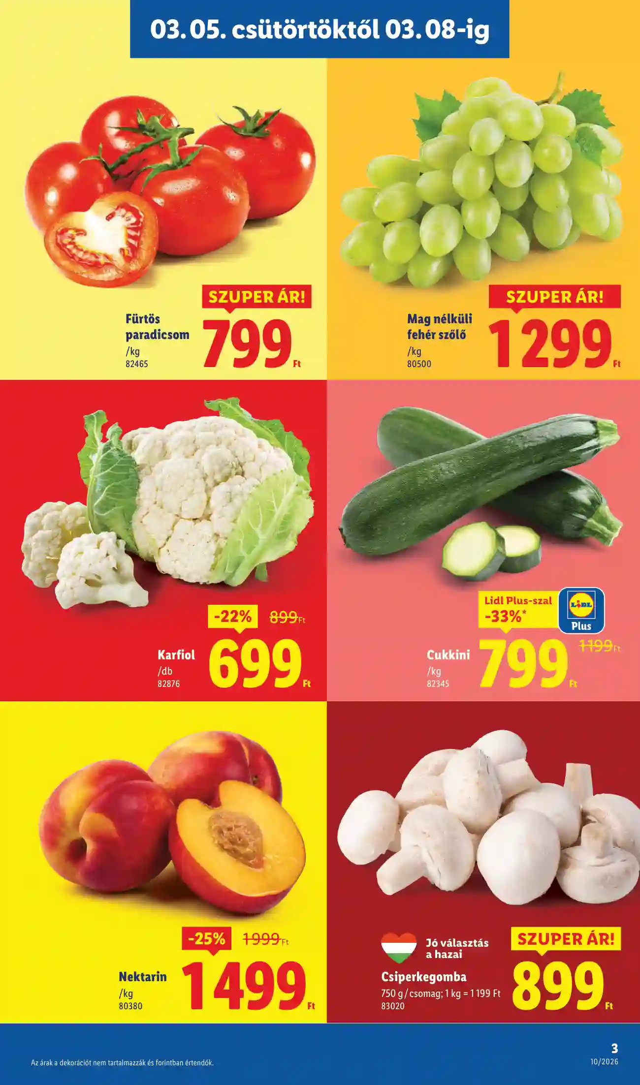 Lidl akciós újság 10. hét (Érvényes 03.05-től) (13 oldal)