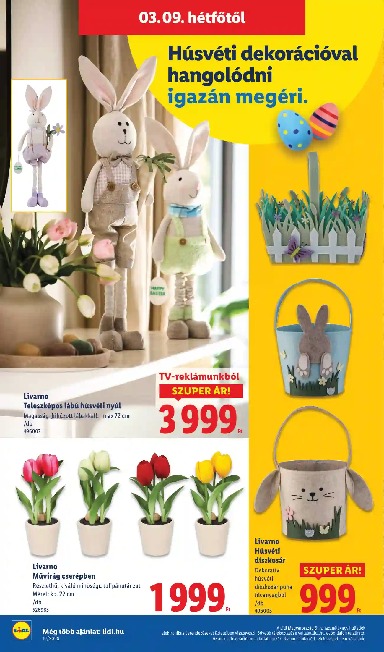 Lidl akciós újság 10. hét (Érvényes 03.05-től) (39 oldal)