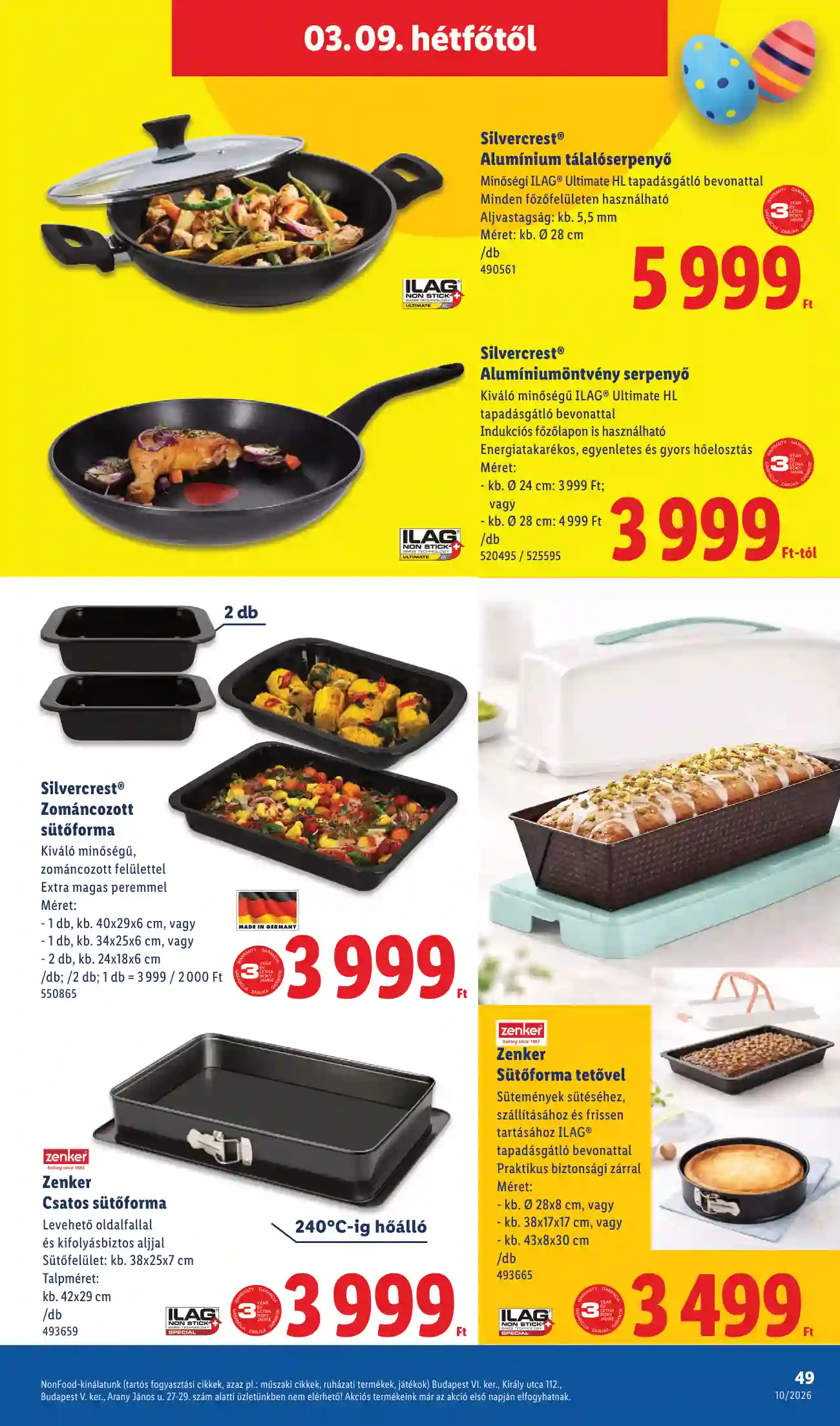 Lidl akciós újság 10. hét (Érvényes 03.05-től) (44 oldal)