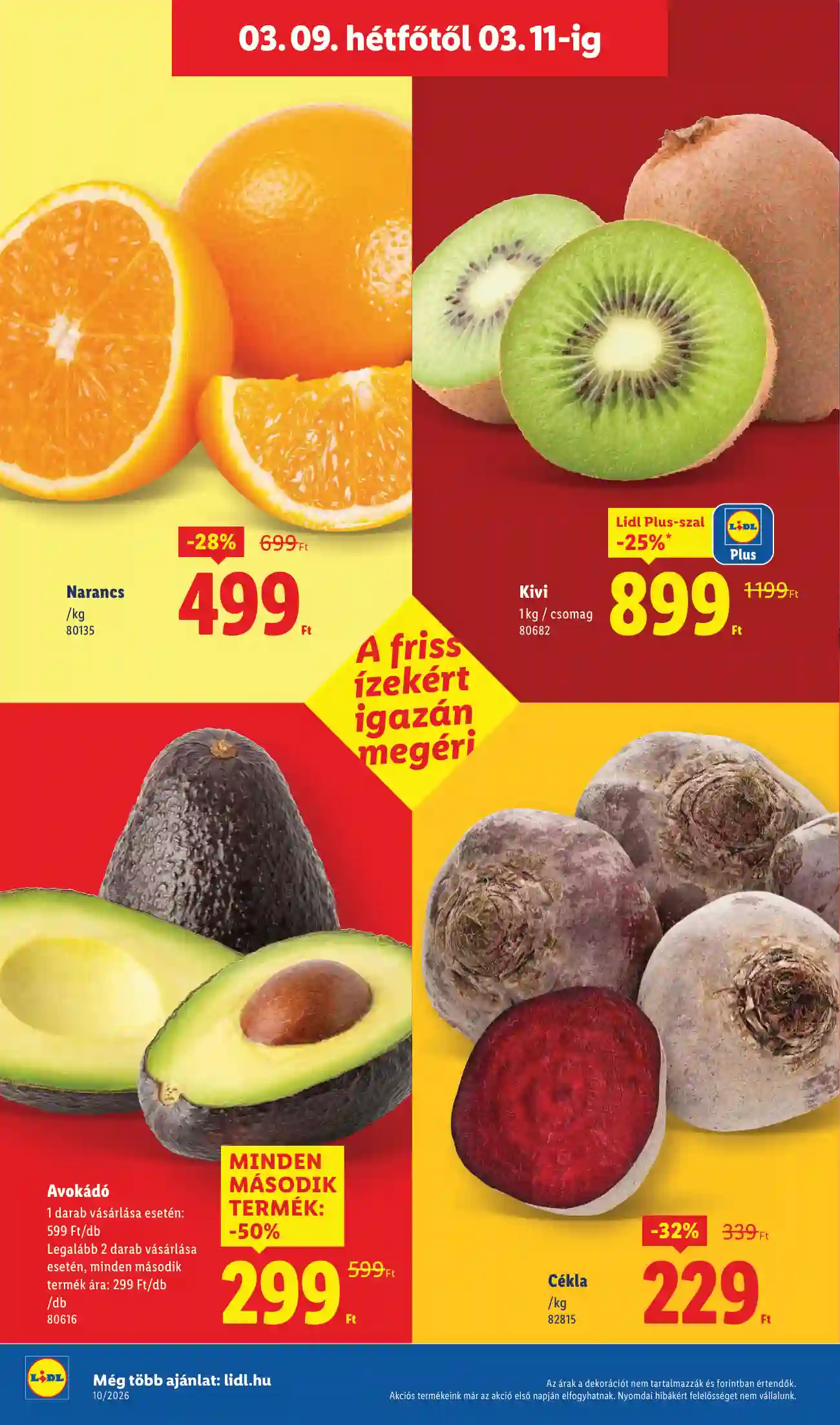 Lidl akciós újság 10. hét (Érvényes 03.05-től) (48 oldal)