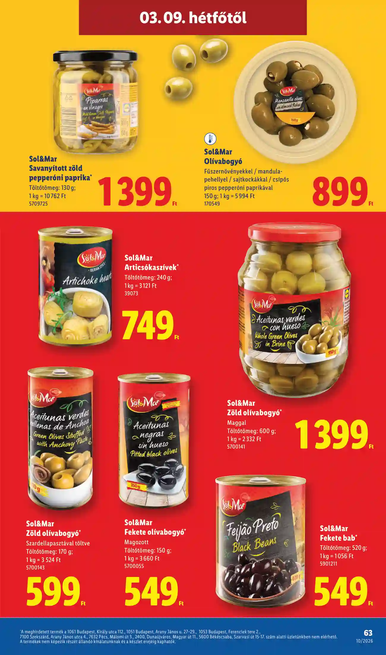 Lidl akciós újság 10. hét (Érvényes 03.05-től) (60 oldal)