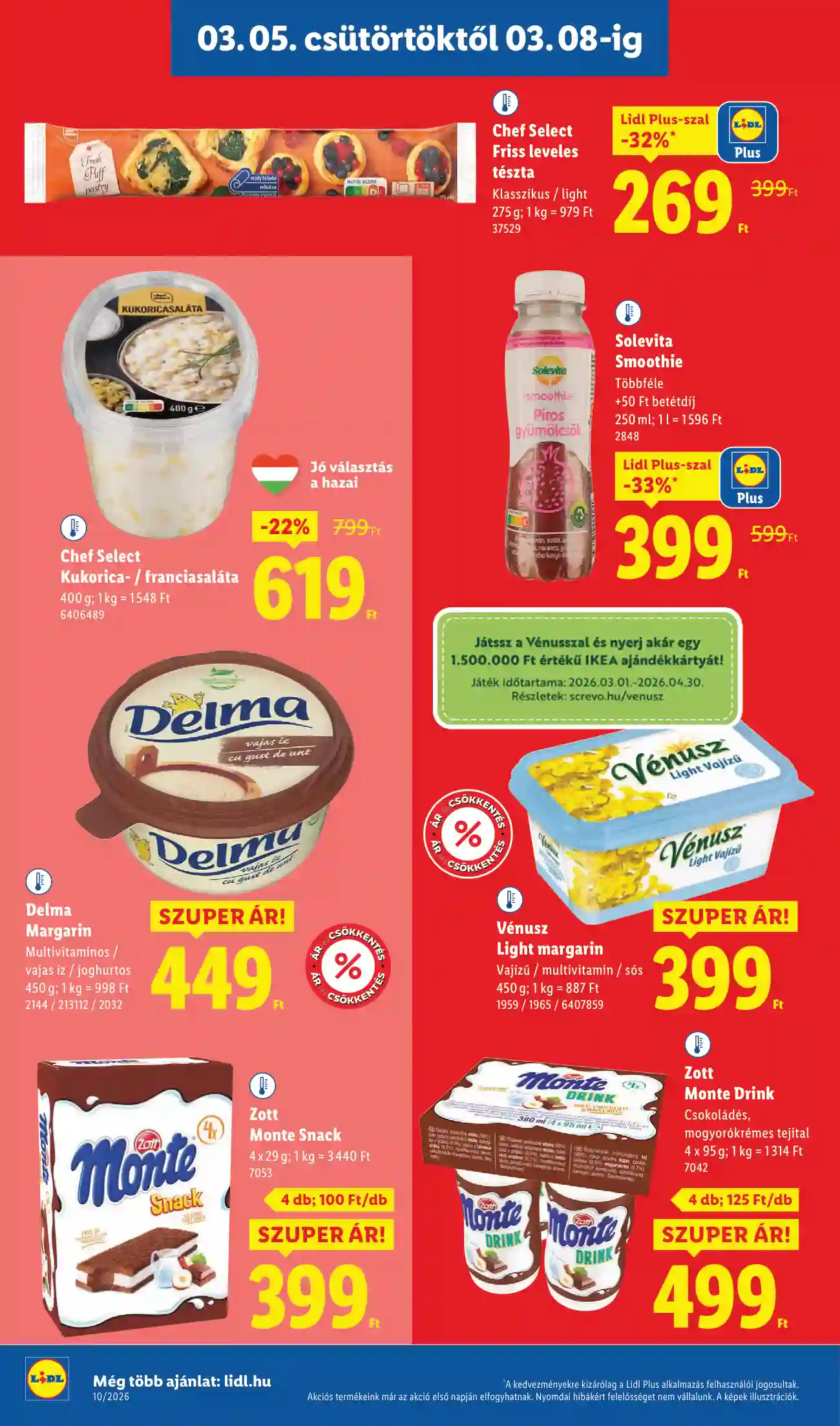 Lidl akciós újság 10. hét (Érvényes 03.05-től) (62 oldal)