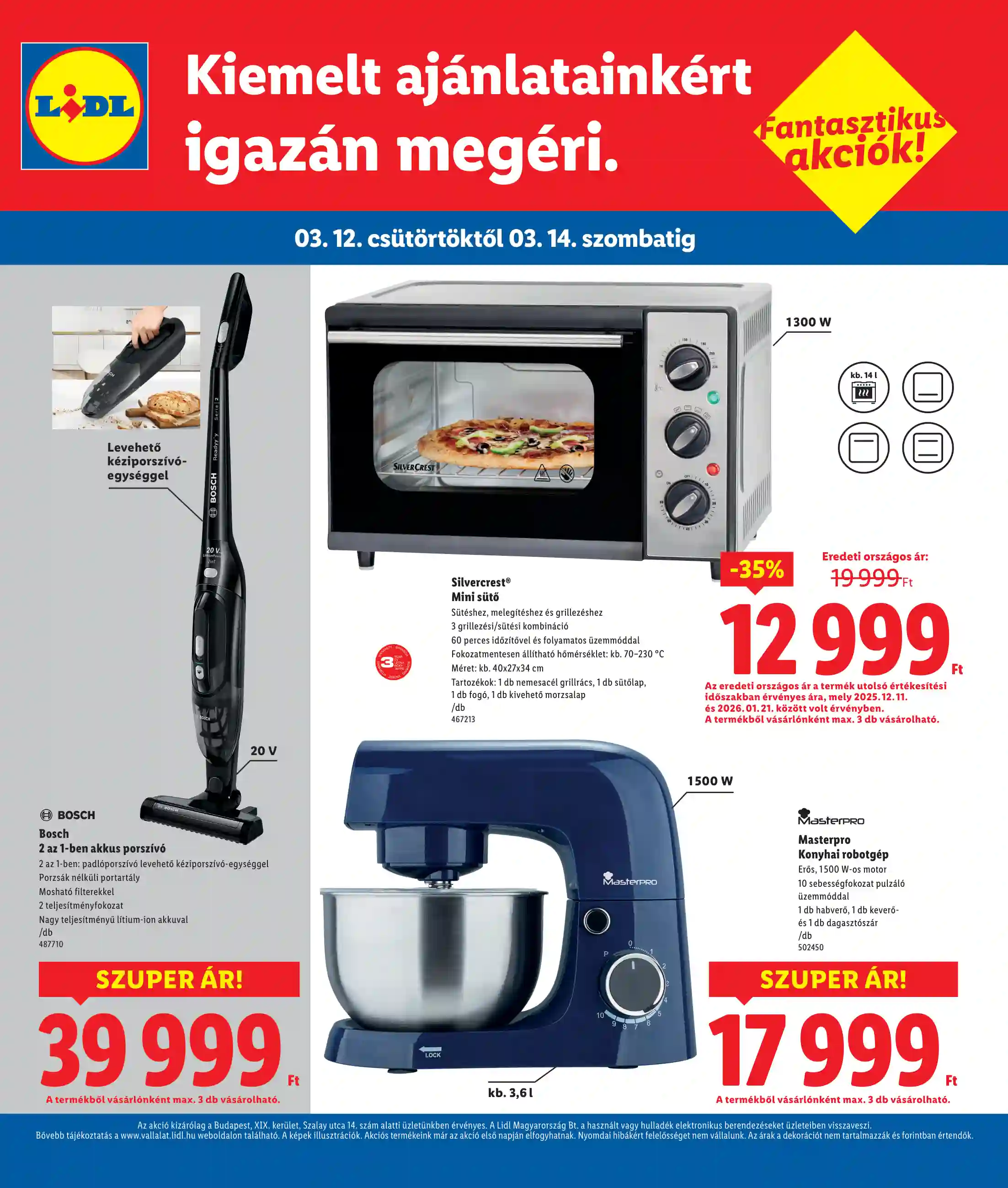 Lidl akciós újság 11. hét (Regionális akciók – Budapest) (8 oldal)
