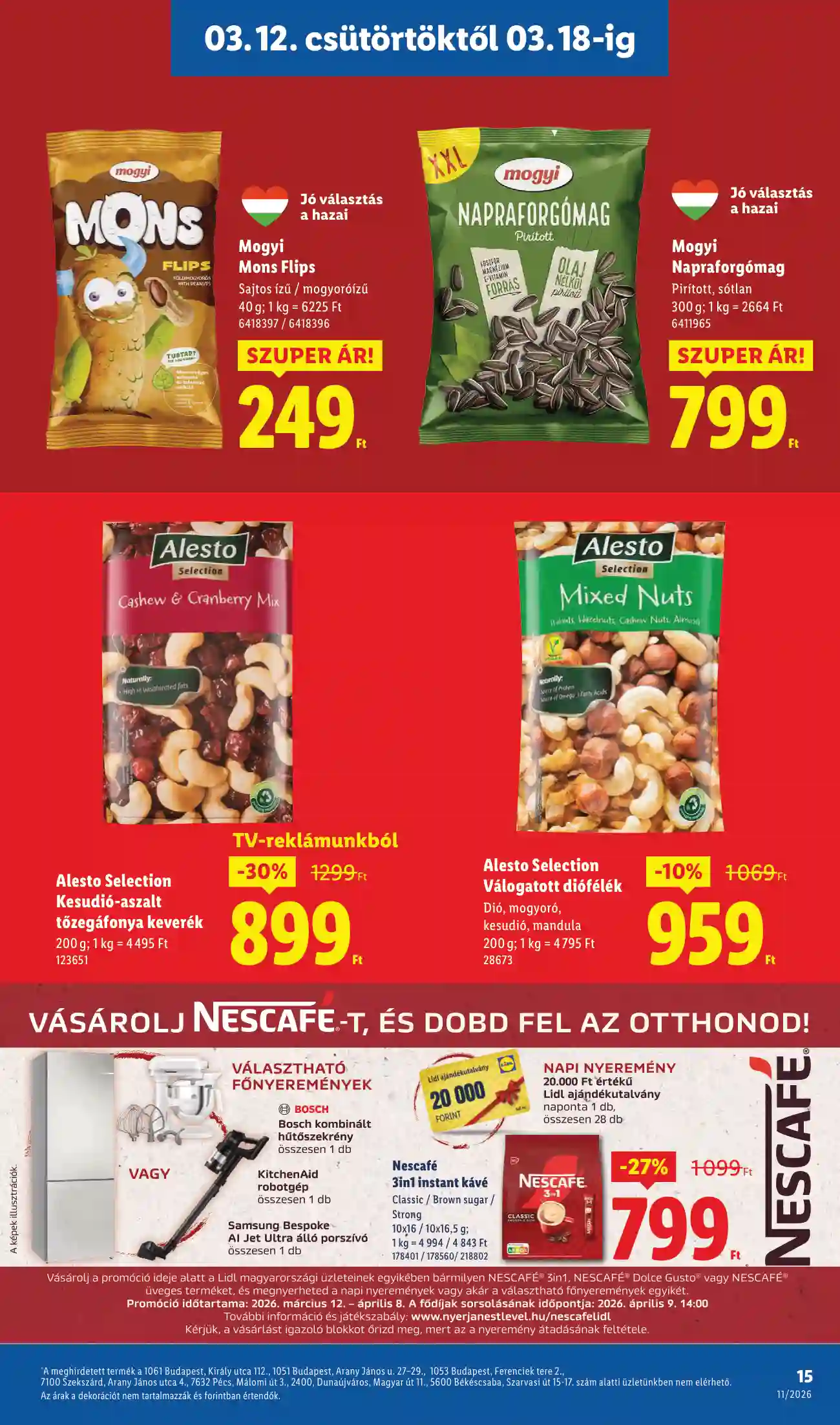 Lidl akciós újság 11. hét (Érvényes 03.12-től) (7 oldal)