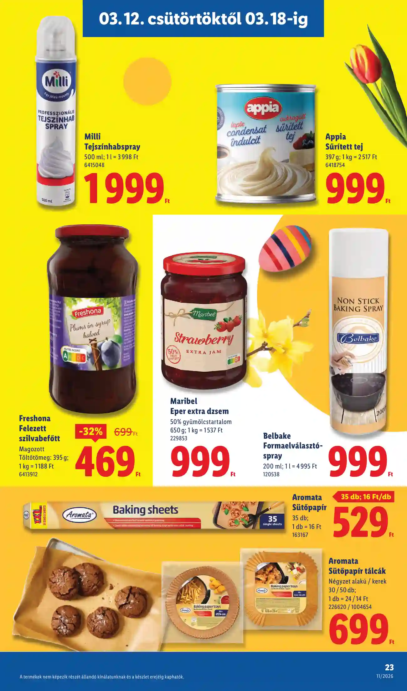 Lidl akciós újság 11. hét (Érvényes 03.12-től) (16 oldal)