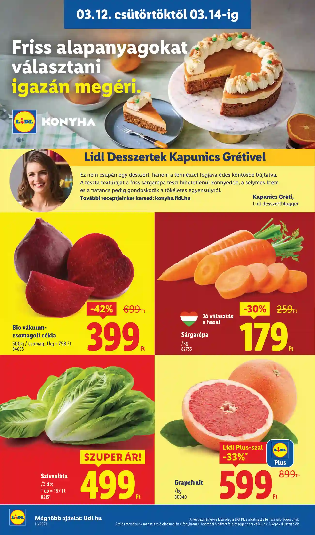 Lidl akciós újság 11. hét (Érvényes 03.12-től) (24 oldal)