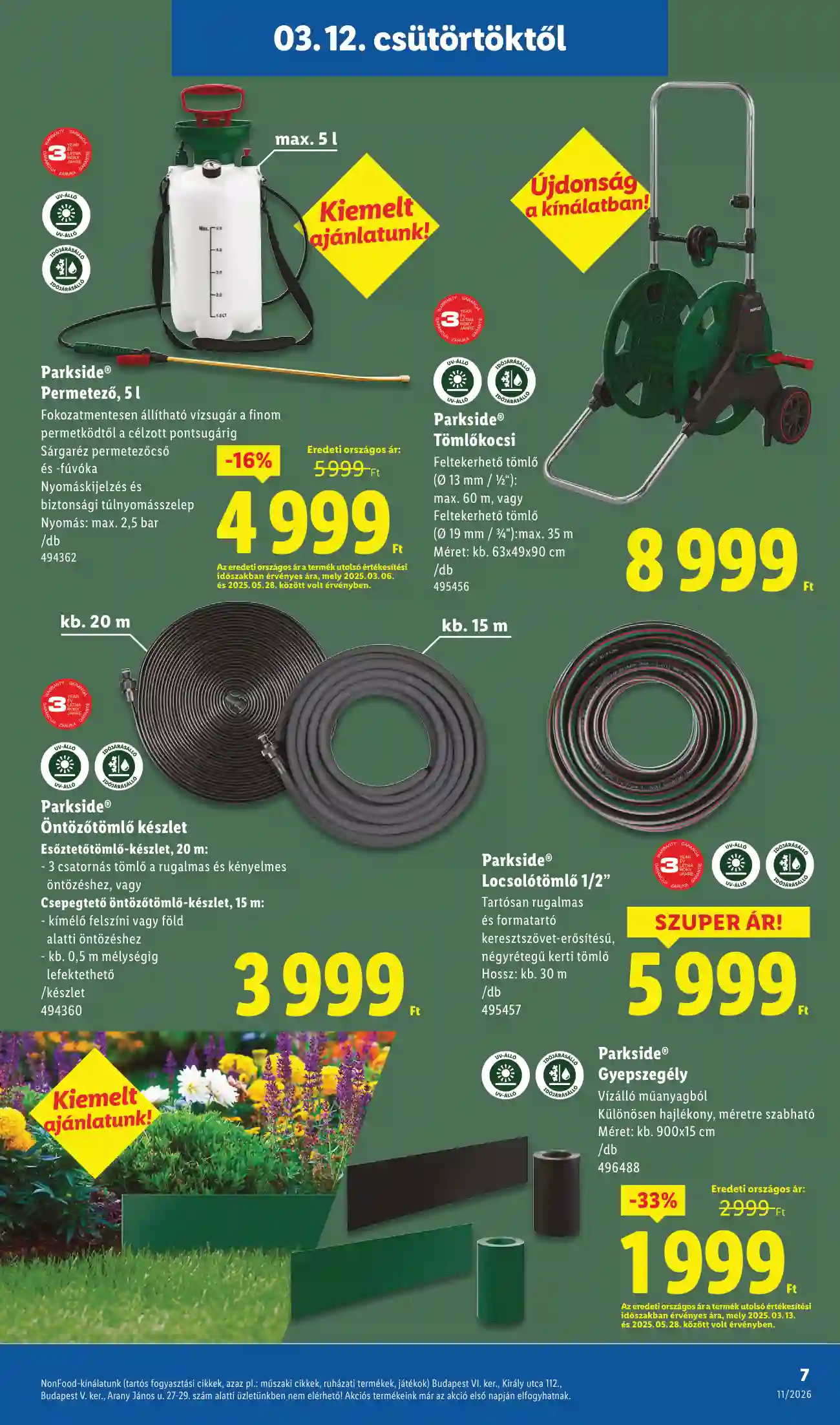 Lidl akciós újság 11. hét (Érvényes 03.12-től) (17 oldal)