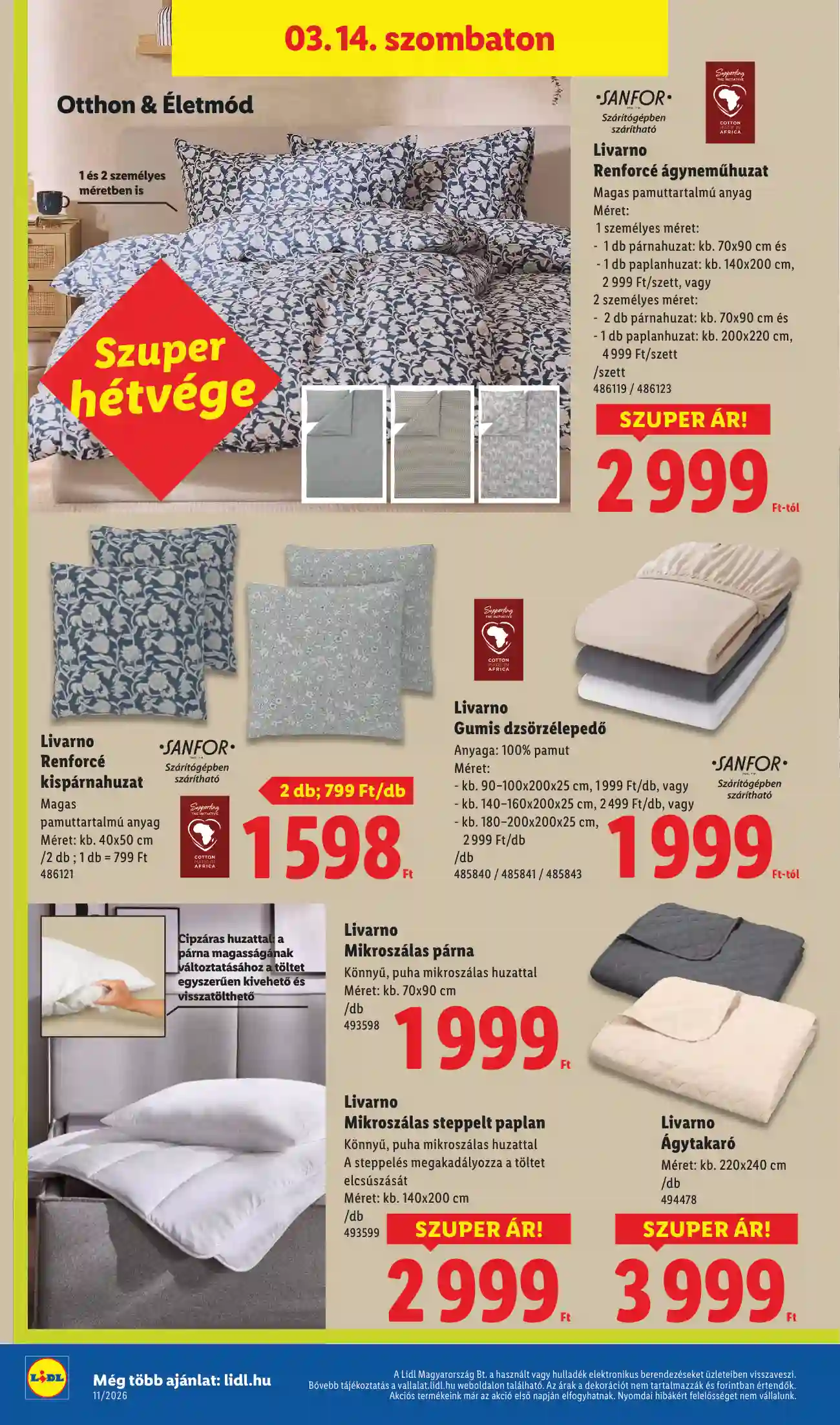 Lidl akciós újság 11. hét (Érvényes 03.12-től) (20 oldal)