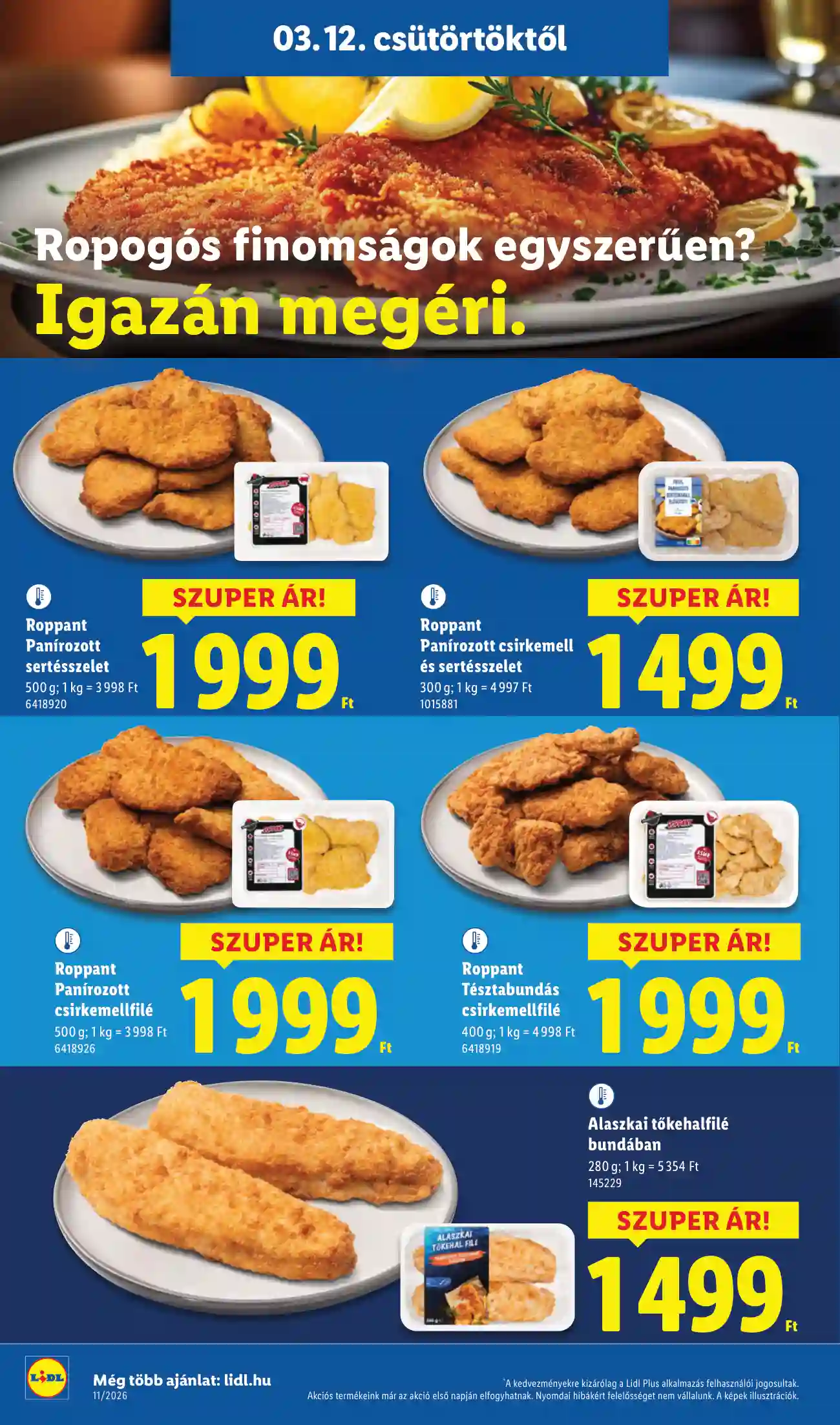 Lidl akciós újság 11. hét (Érvényes 03.12-től) (2 oldal)