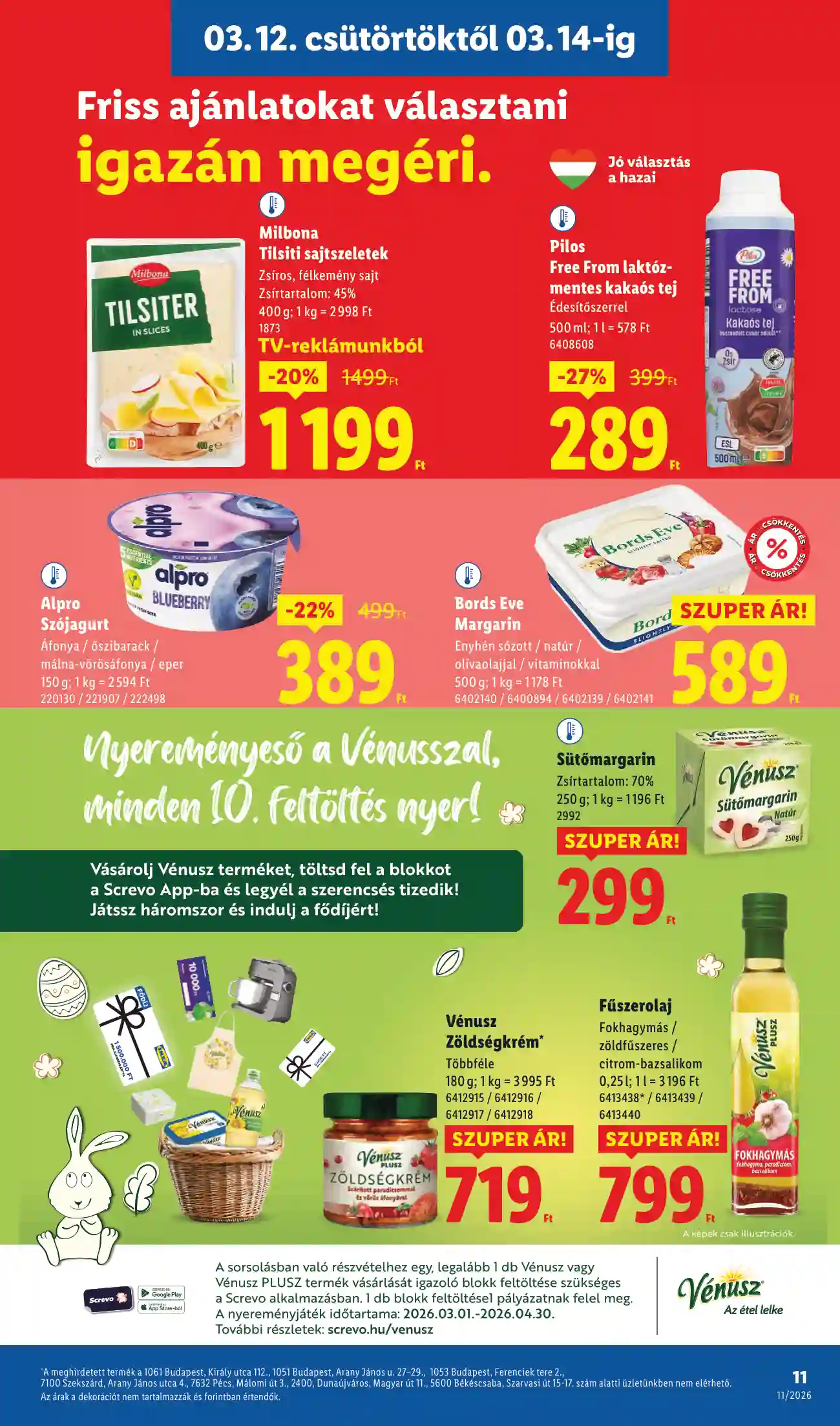 Lidl akciós újság 11. hét (Érvényes 03.12-től) (3 oldal)