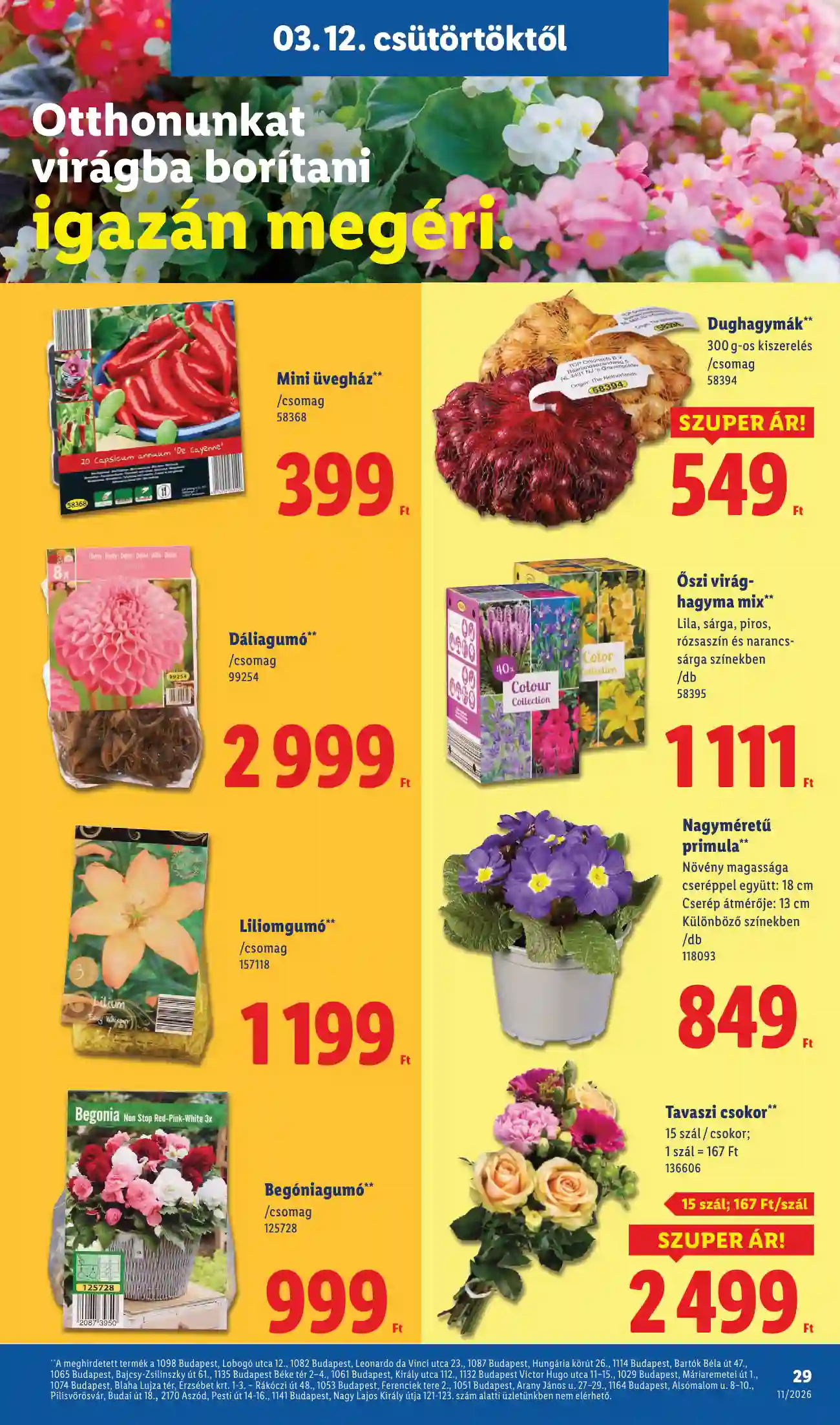 Lidl akciós újság 11. hét (Érvényes 03.12-től) (22 oldal)