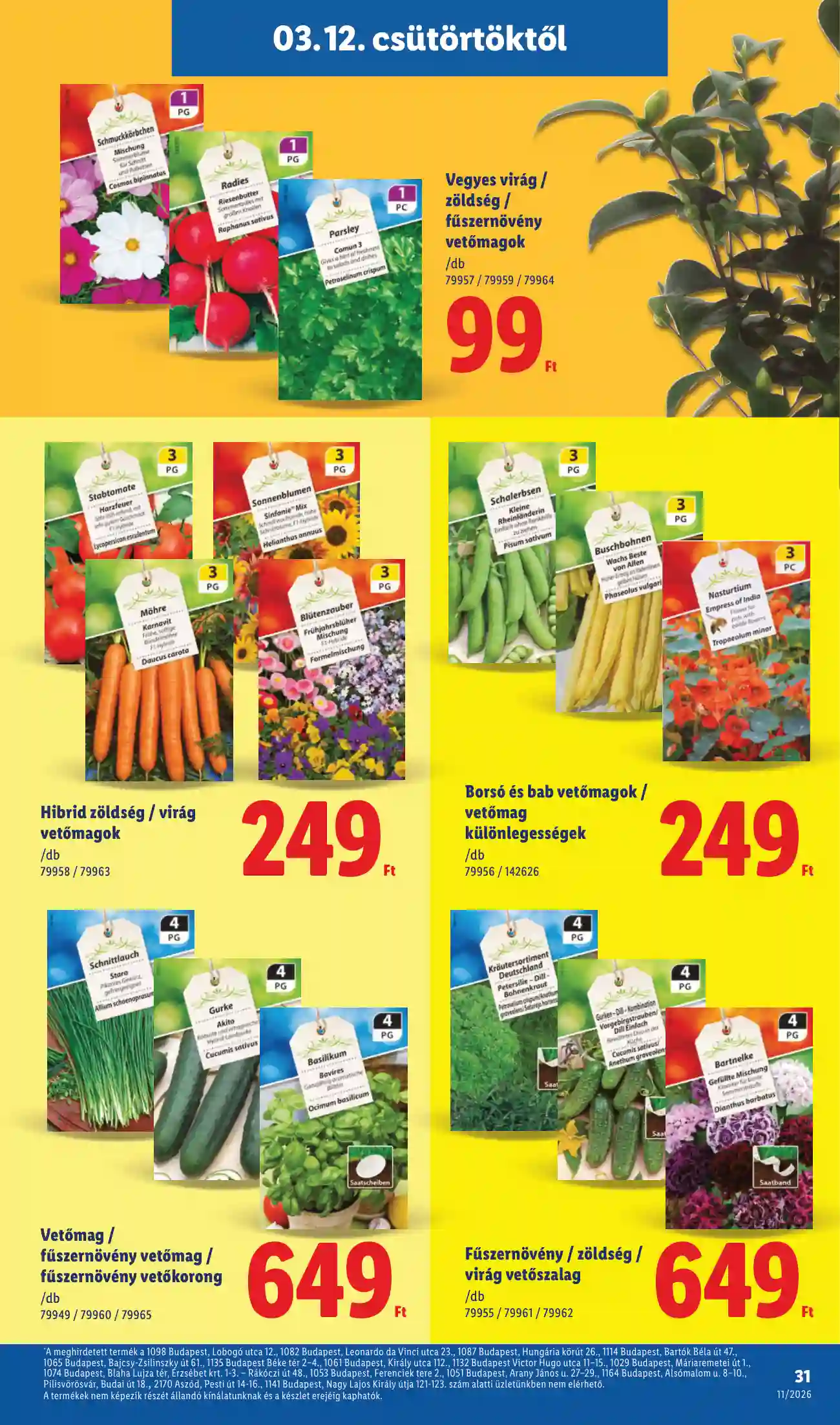 Lidl akciós újság 11. hét (Érvényes 03.12-től) (25 oldal)