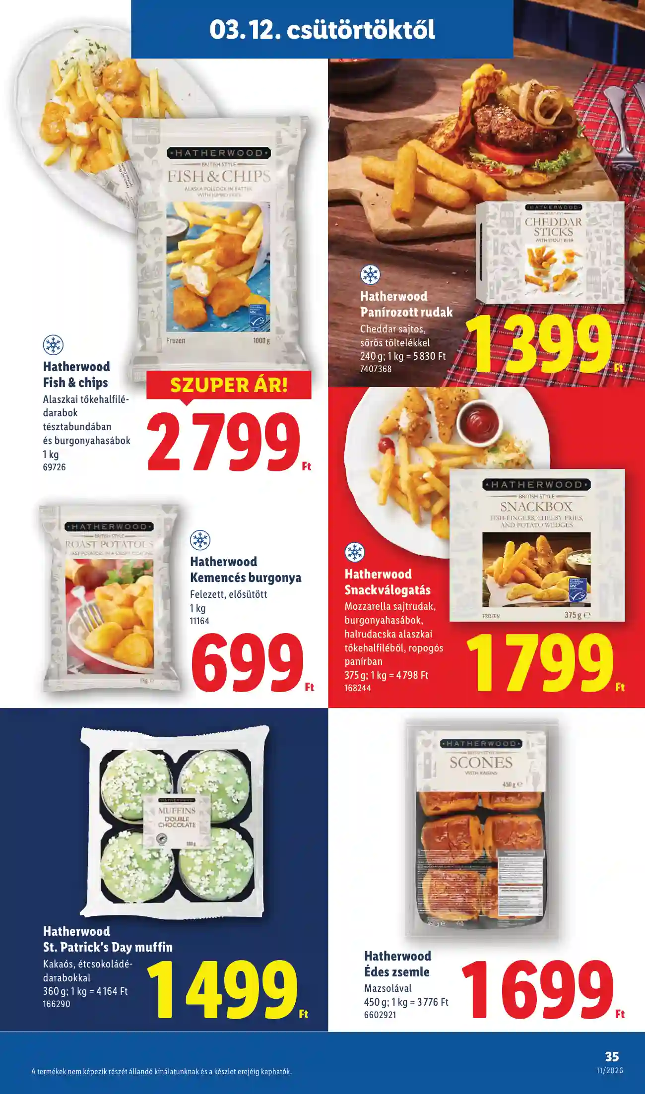 Lidl akciós újság 11. hét (Érvényes 03.12-től) (29 oldal)