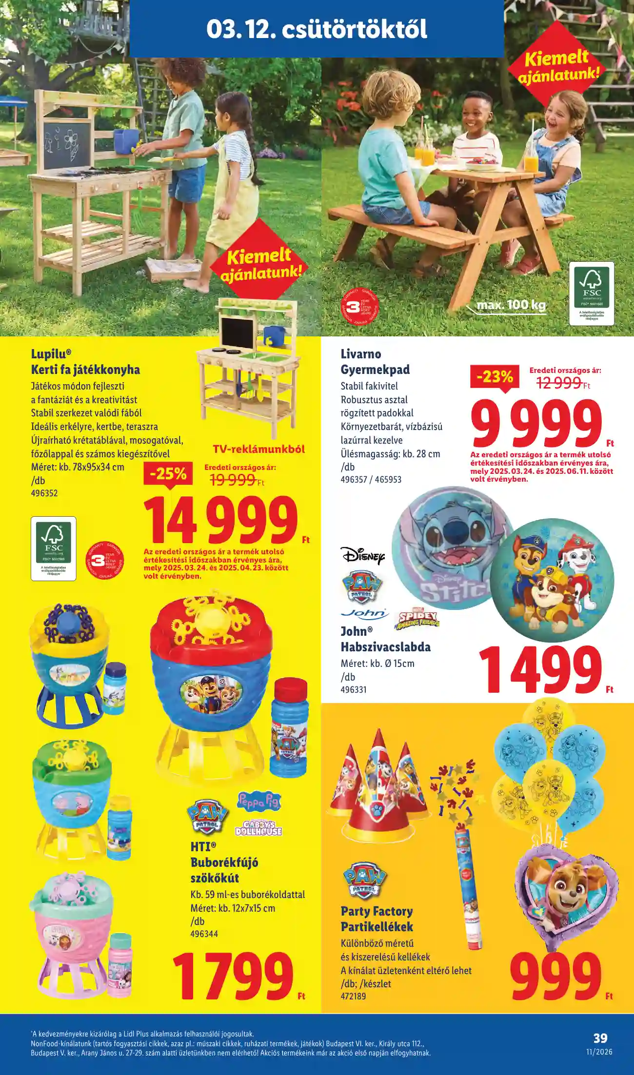 Lidl akciós újság 11. hét (Érvényes 03.12-től) (33 oldal)