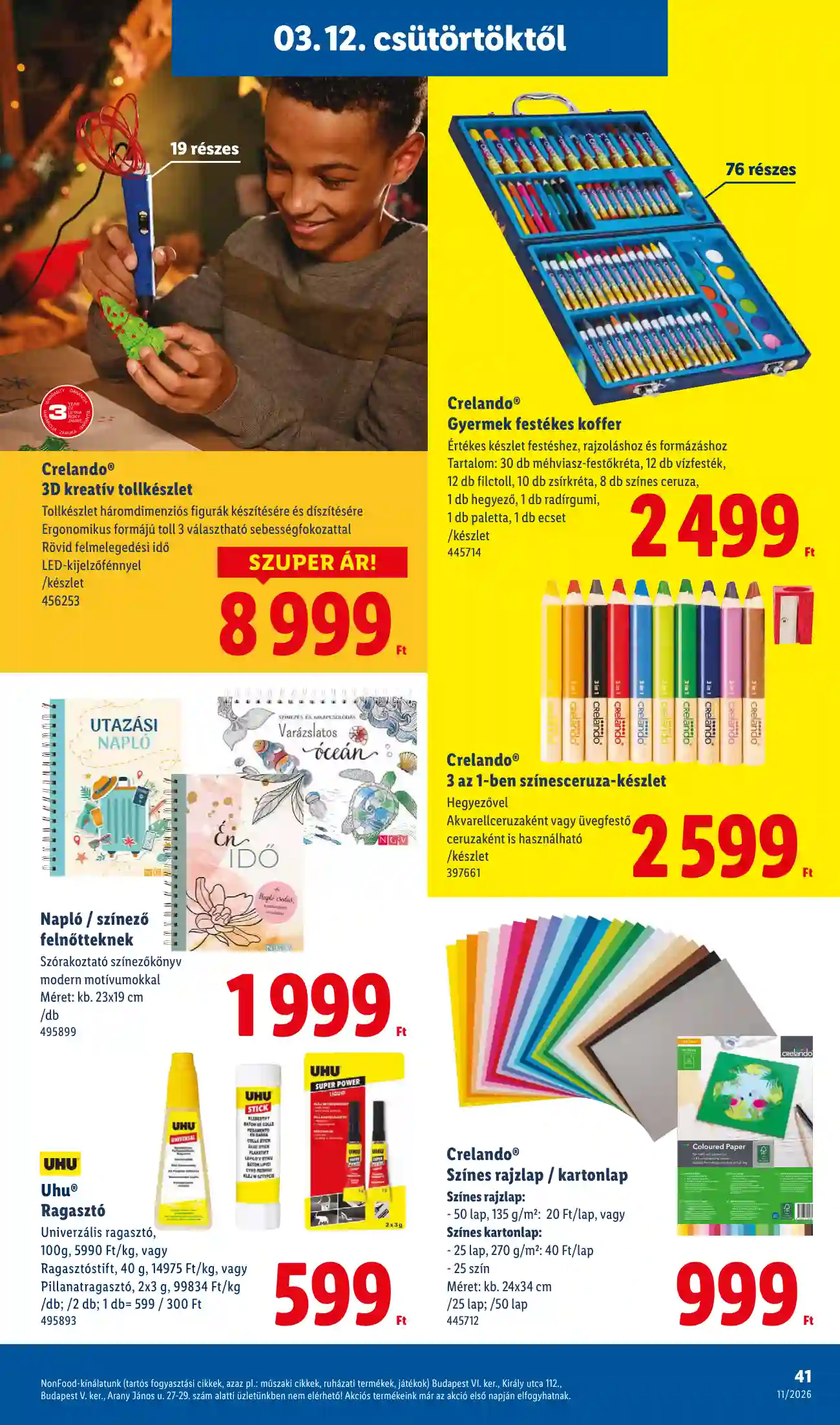Lidl akciós újság 11. hét (Érvényes 03.12-től) (36 oldal)