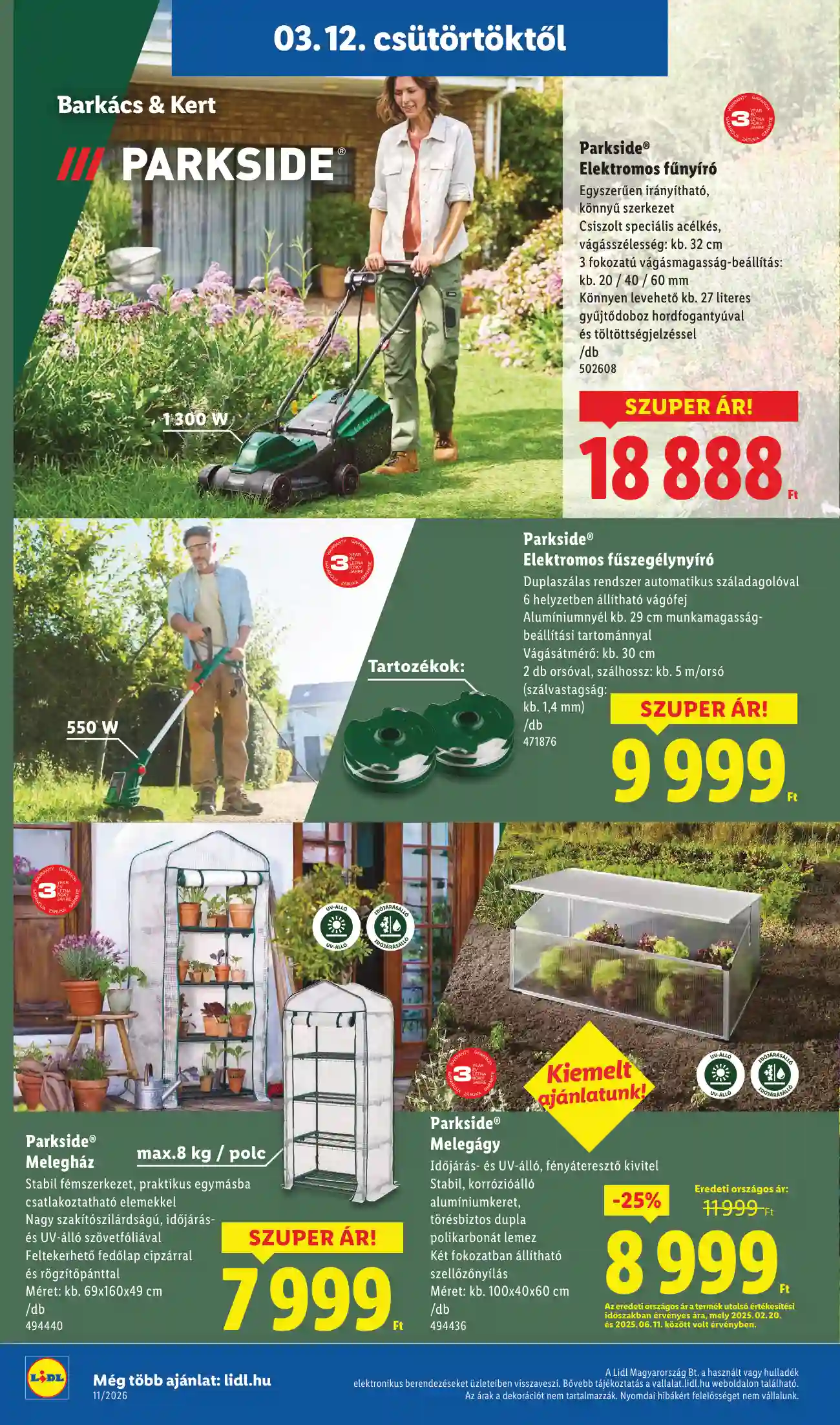 Lidl akciós újság 11. hét (Érvényes 03.12-től) (37 oldal)