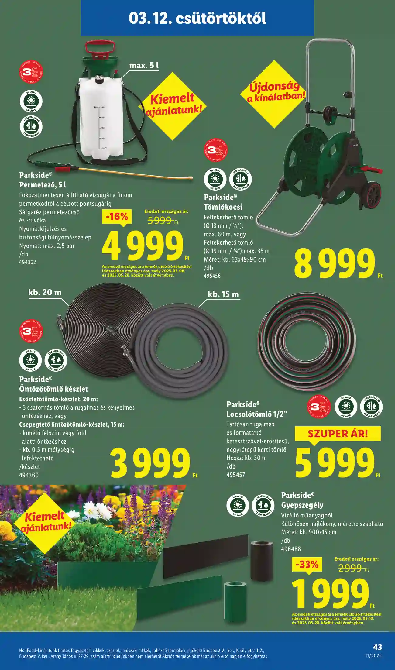 Lidl akciós újság 11. hét (Érvényes 03.12-től) (38 oldal)