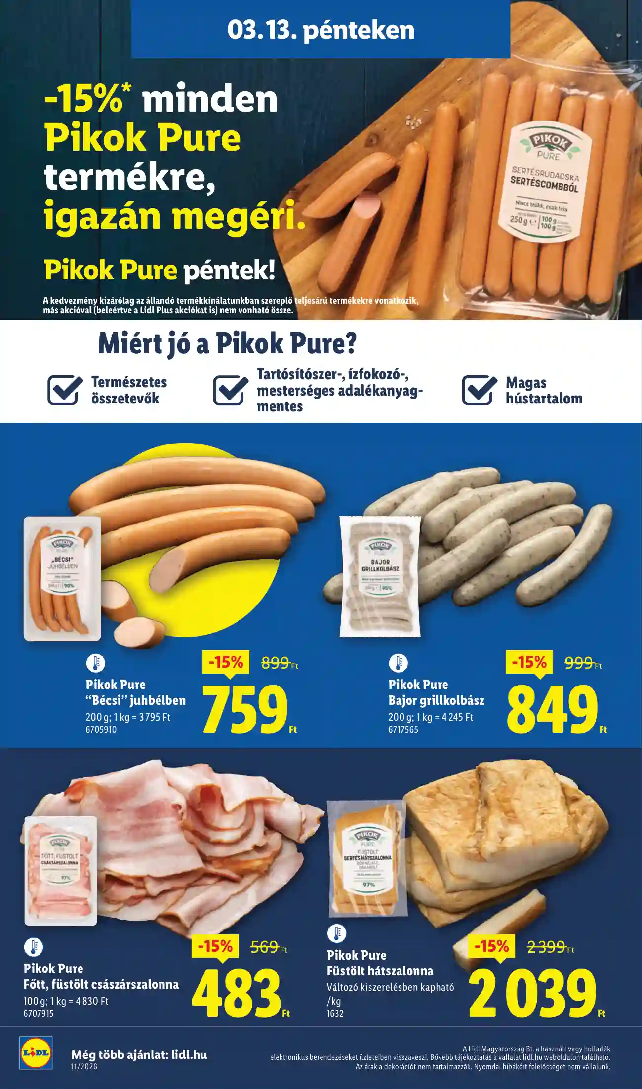 Lidl akciós újság 11. hét (Érvényes 03.12-től) (41 oldal)