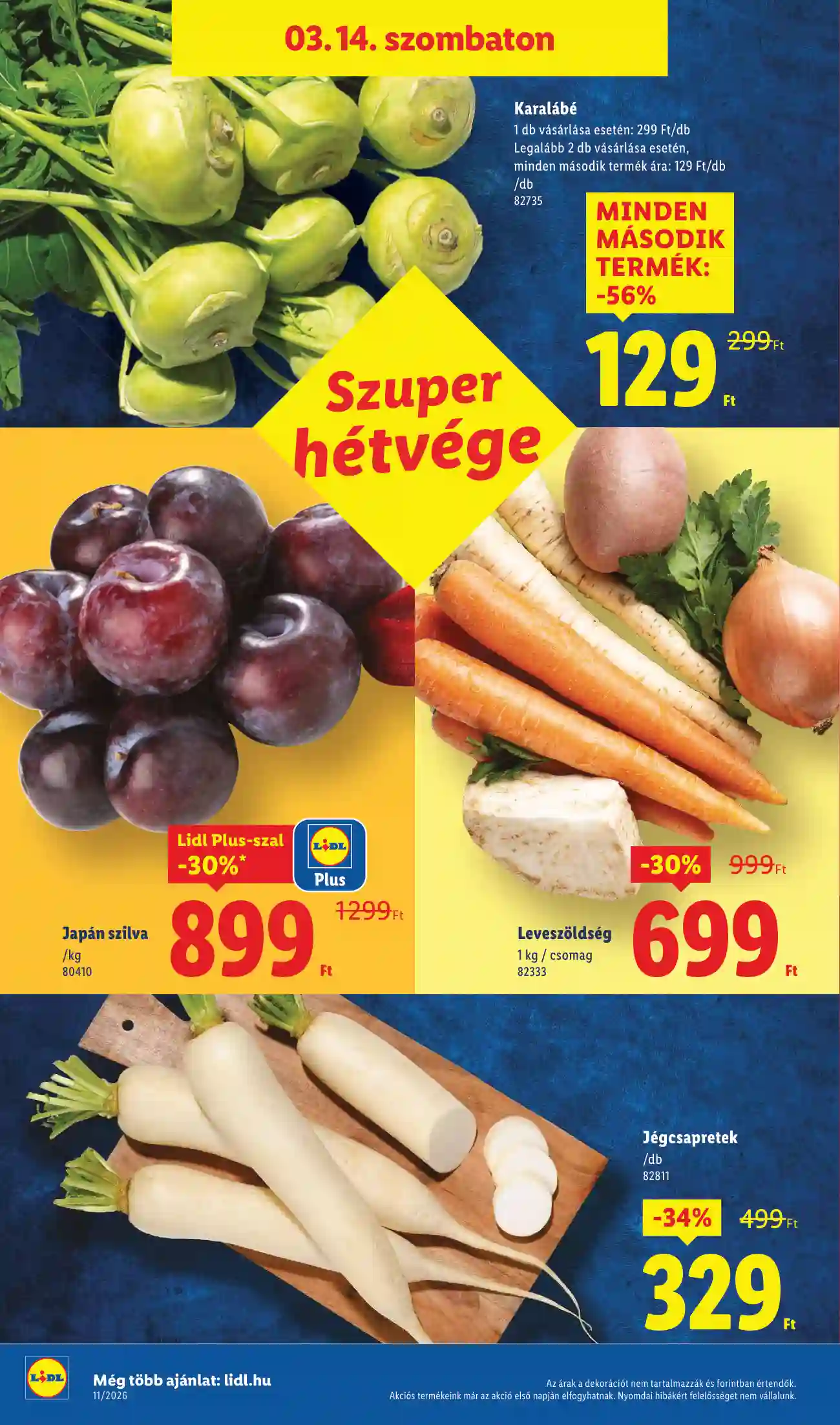 Lidl akciós újság 11. hét (Érvényes 03.12-től) (43 oldal)