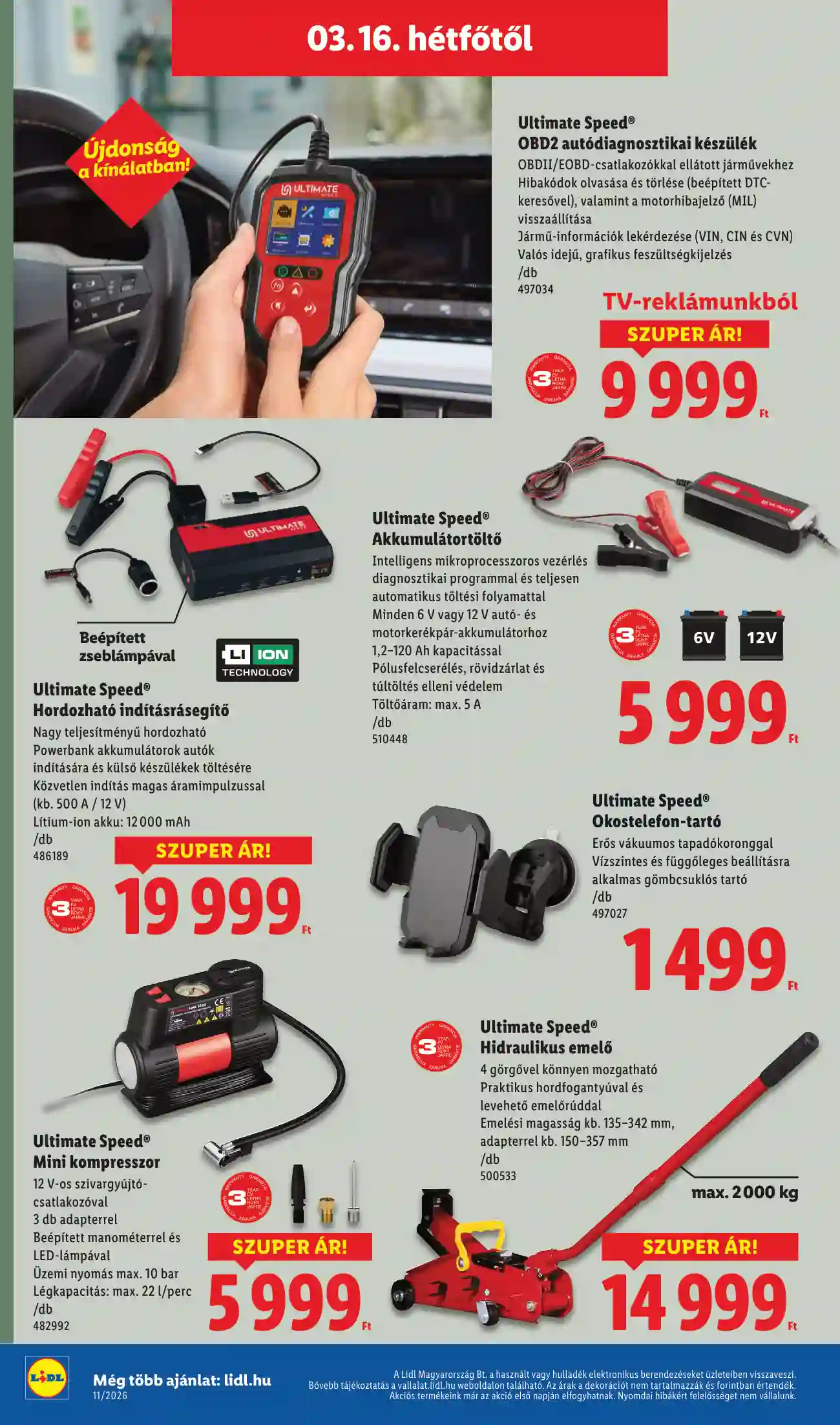 Lidl akciós újság 11. hét (Érvényes 03.12-től) (50 oldal)
