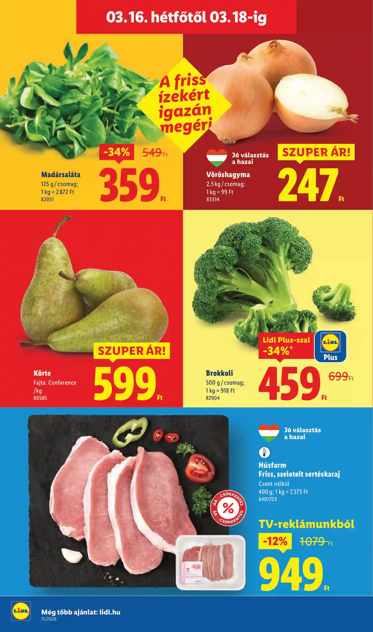 Lidl akciós újság 11. hét (Érvényes 03.12-től) (63 oldal)