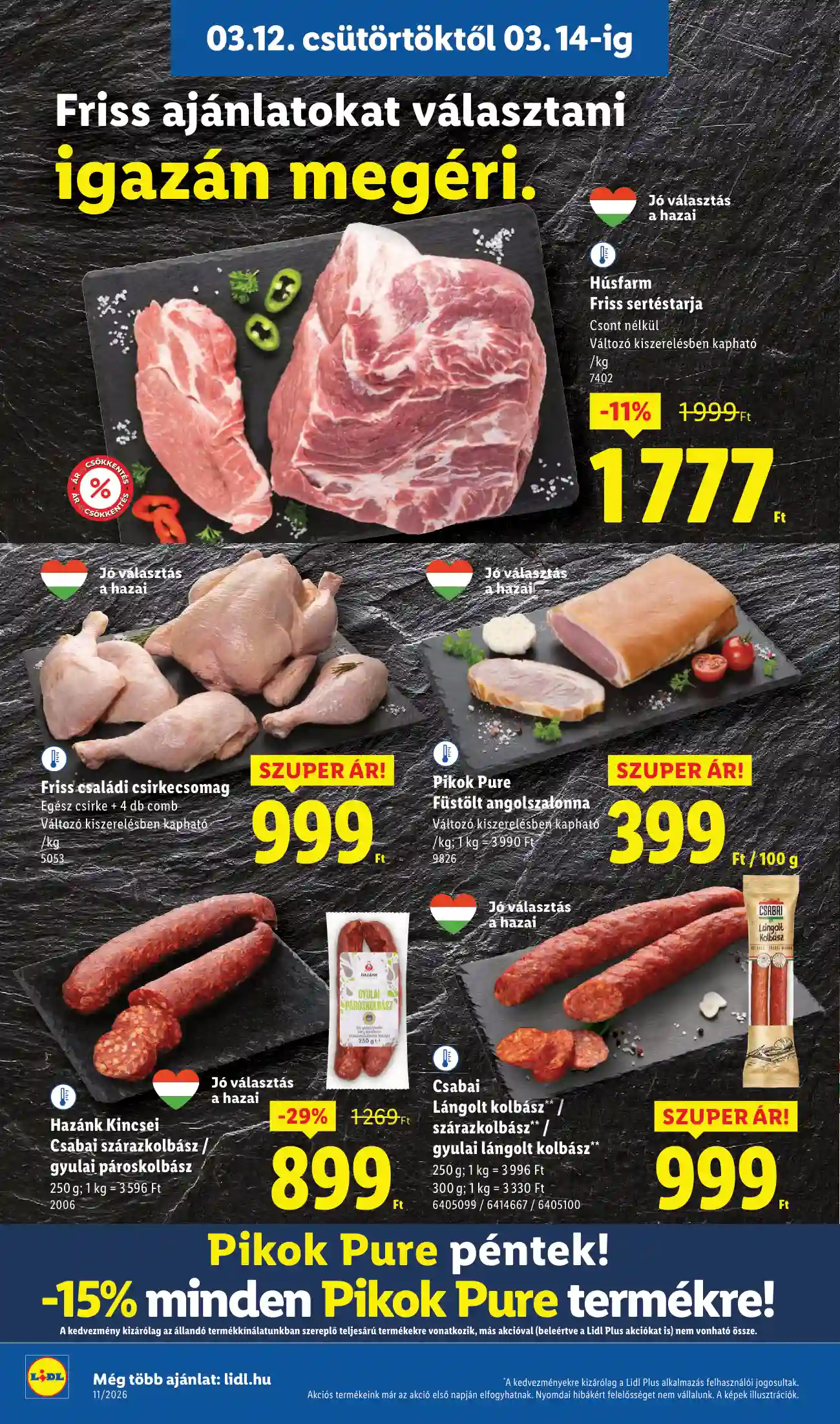 Lidl akciós újság 11. hét (Érvényes 03.12-től) (68 oldal)