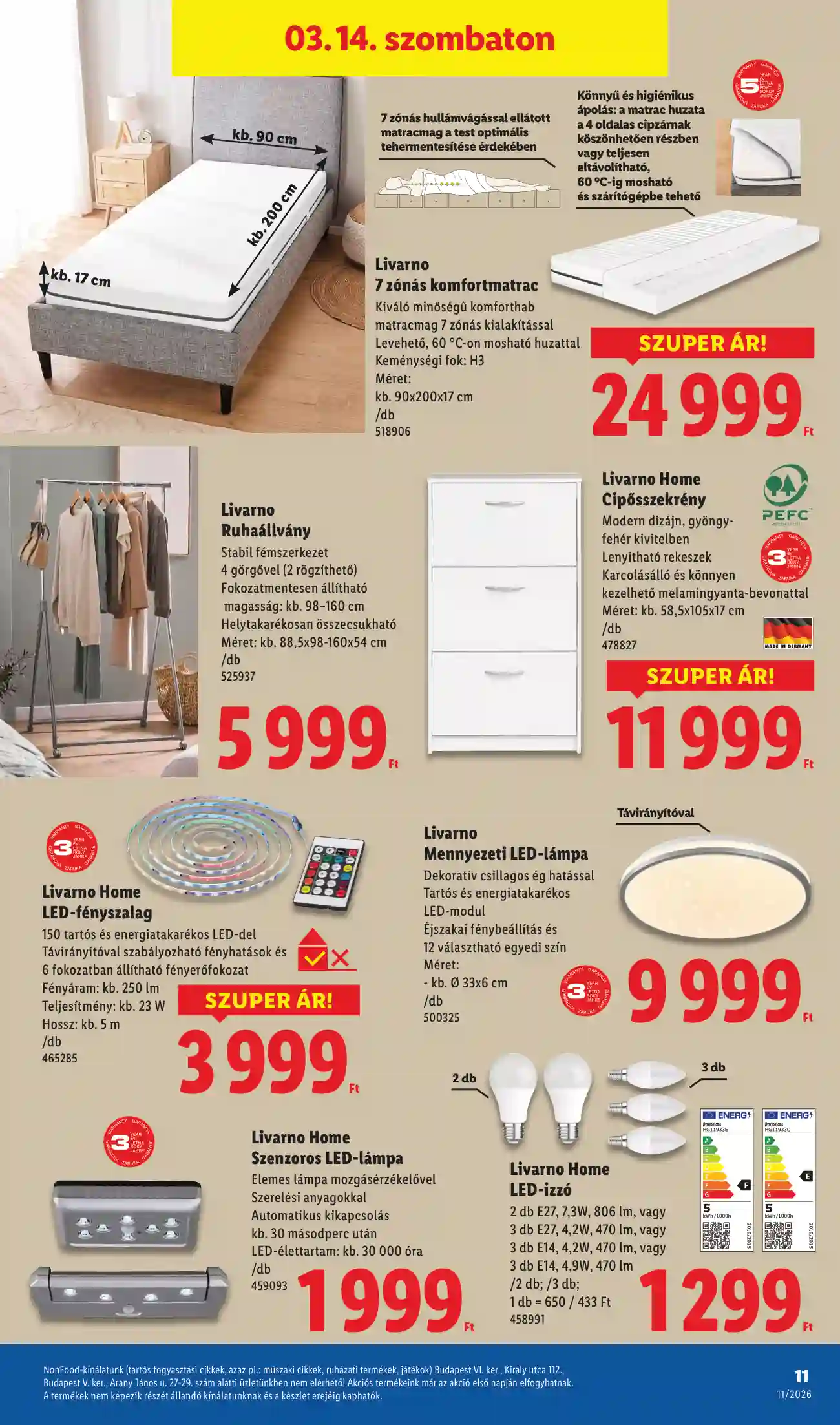 Lidl akciós újság 11. hét (Érvényes 03.12-től) (3 oldal)