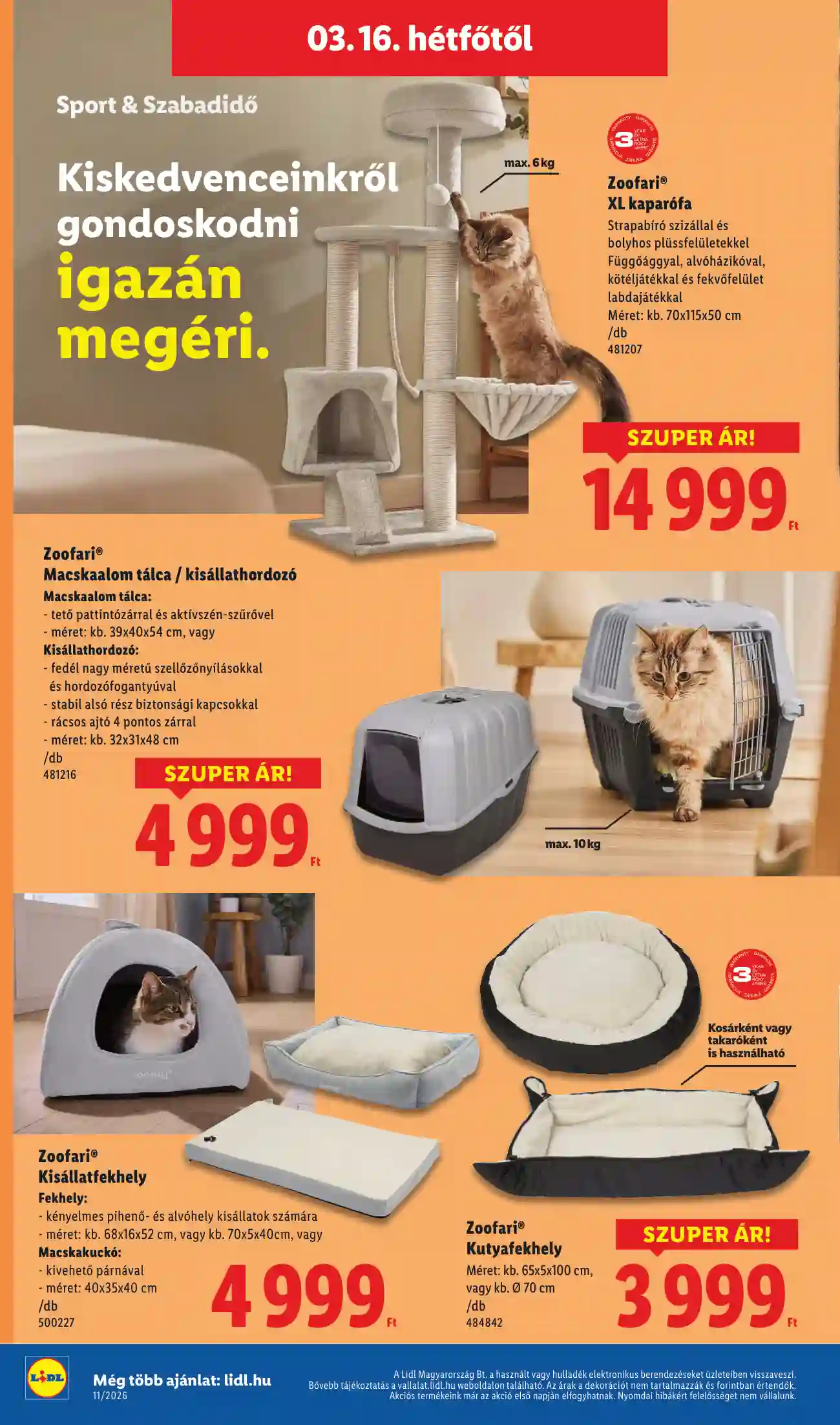 Lidl akciós újság 11. hét (Érvényes 03.12-től) (8 oldal)