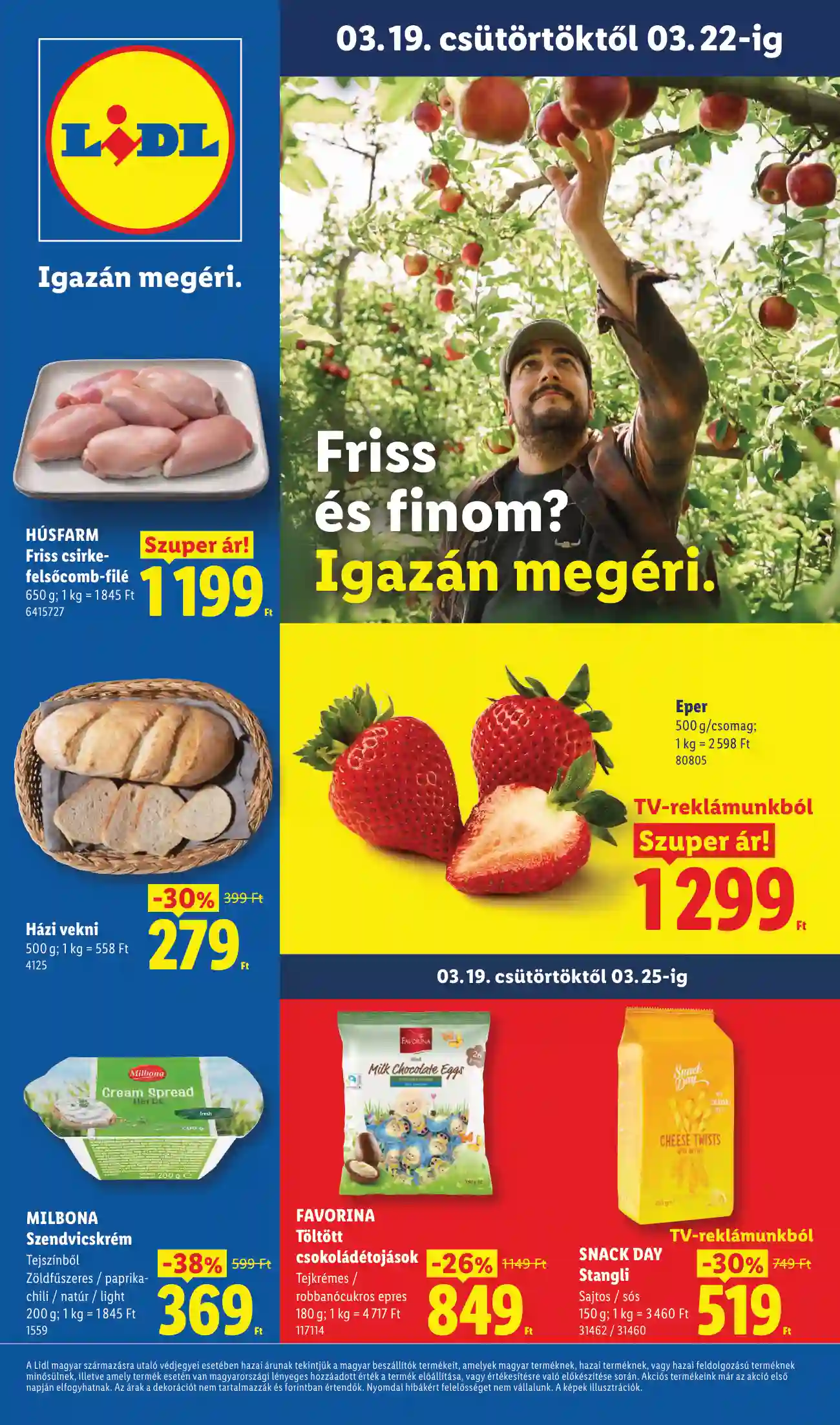 LIDL Érvényes 03.19-től 12.hét
