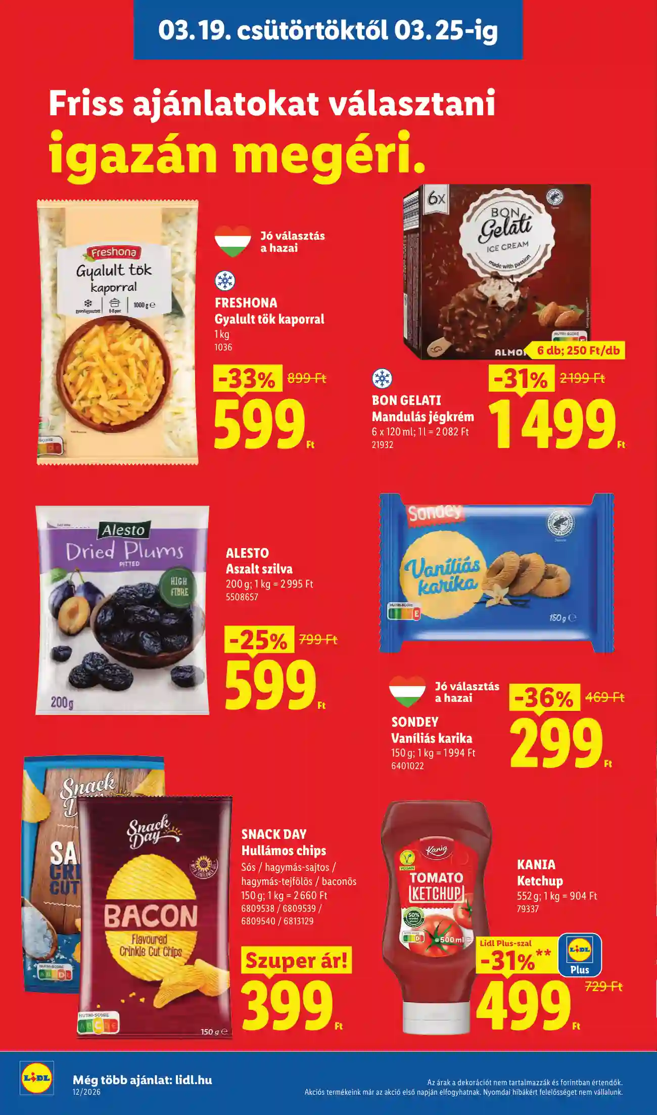 Lidl akciós újság 12. hét (Érvényes 03.19-től) (4 oldal)