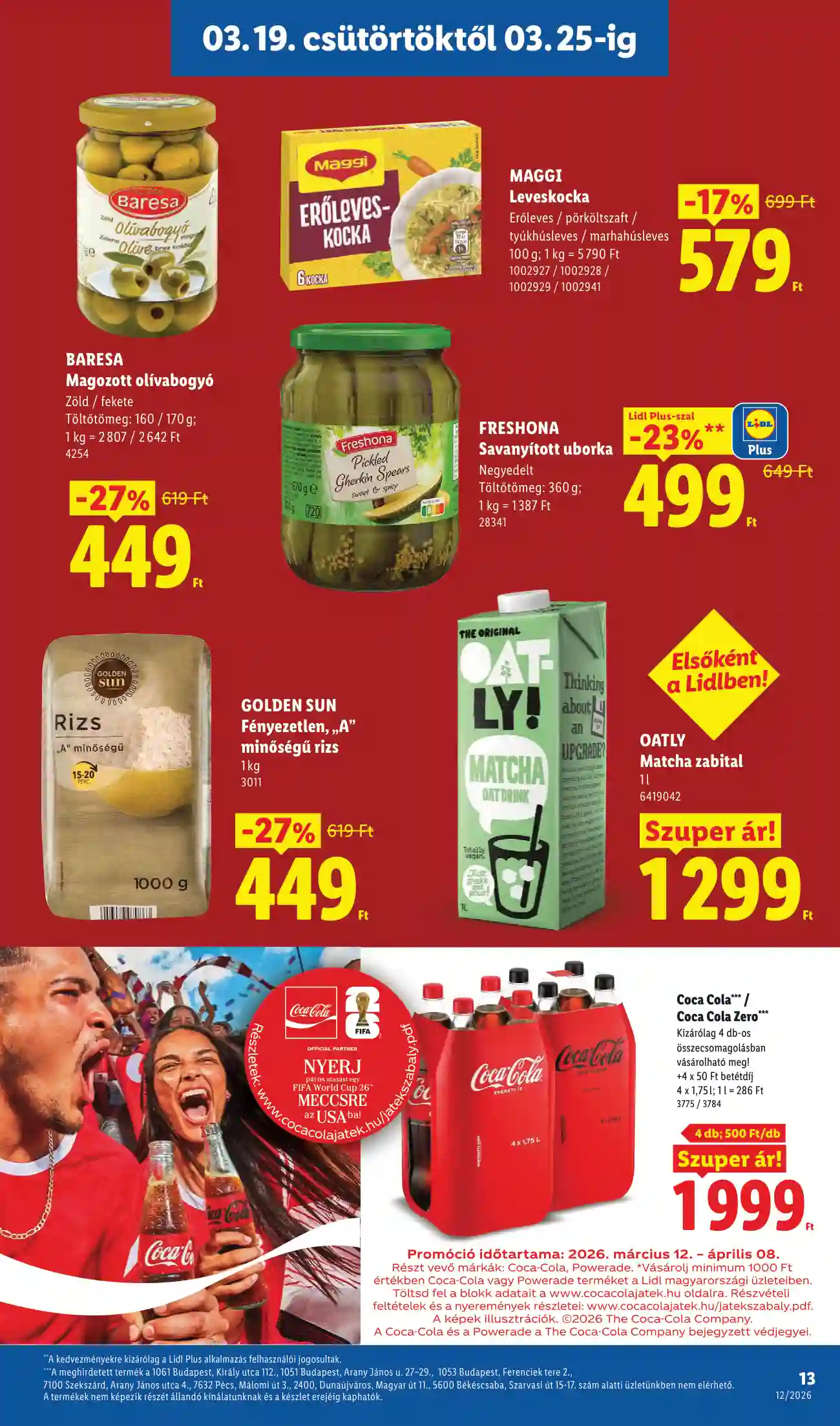 Lidl akciós újság 12. hét (Érvényes 03.19-től) (5 oldal)