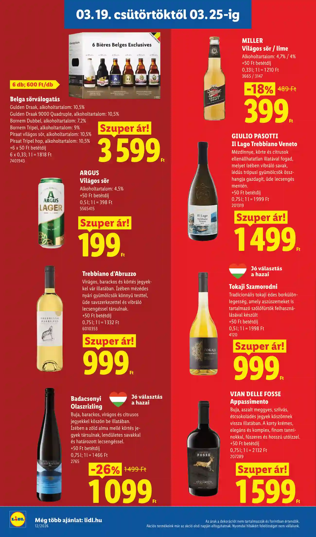 Lidl akciós újság 12. hét (Érvényes 03.19-től) (6 oldal)
