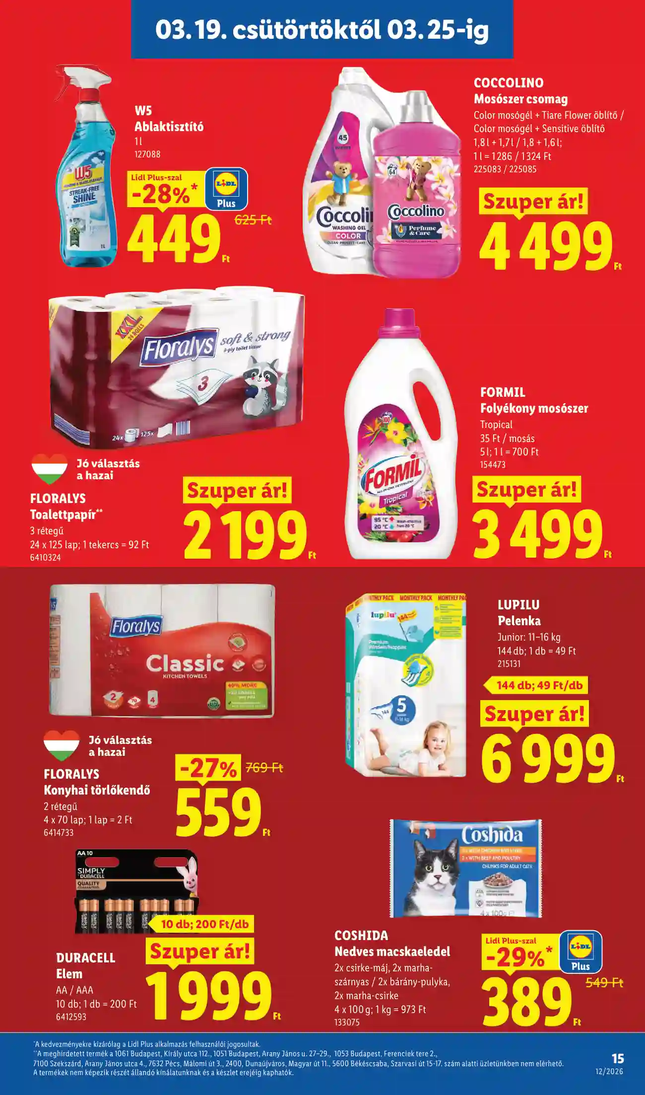Lidl akciós újság 12. hét (Érvényes 03.19-től) (7 oldal)