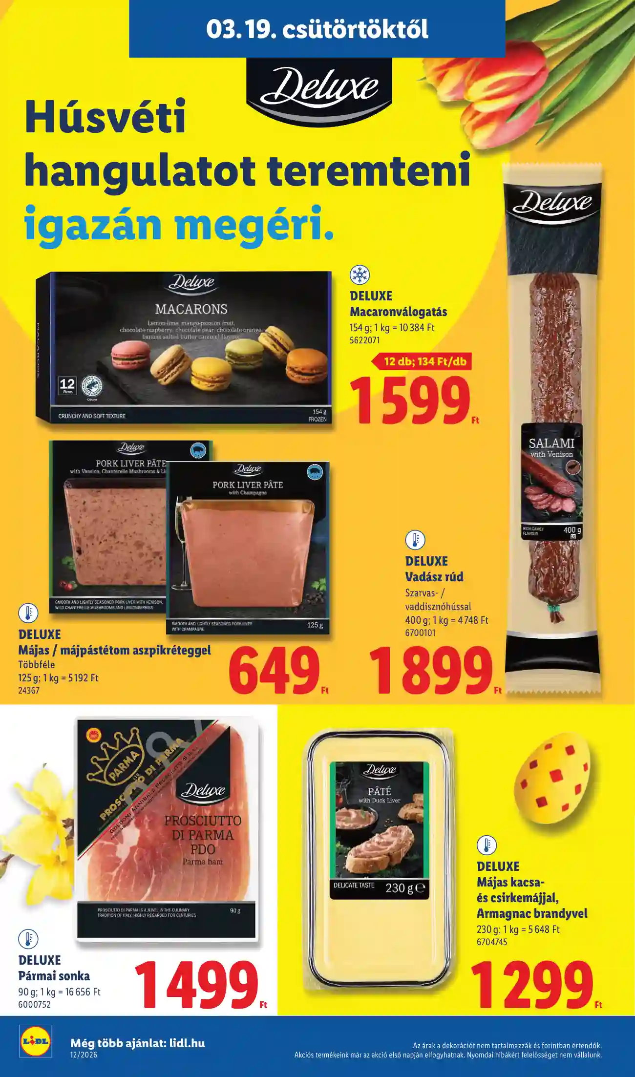 Lidl akciós újság 12. hét (Érvényes 03.19-től) (8 oldal)