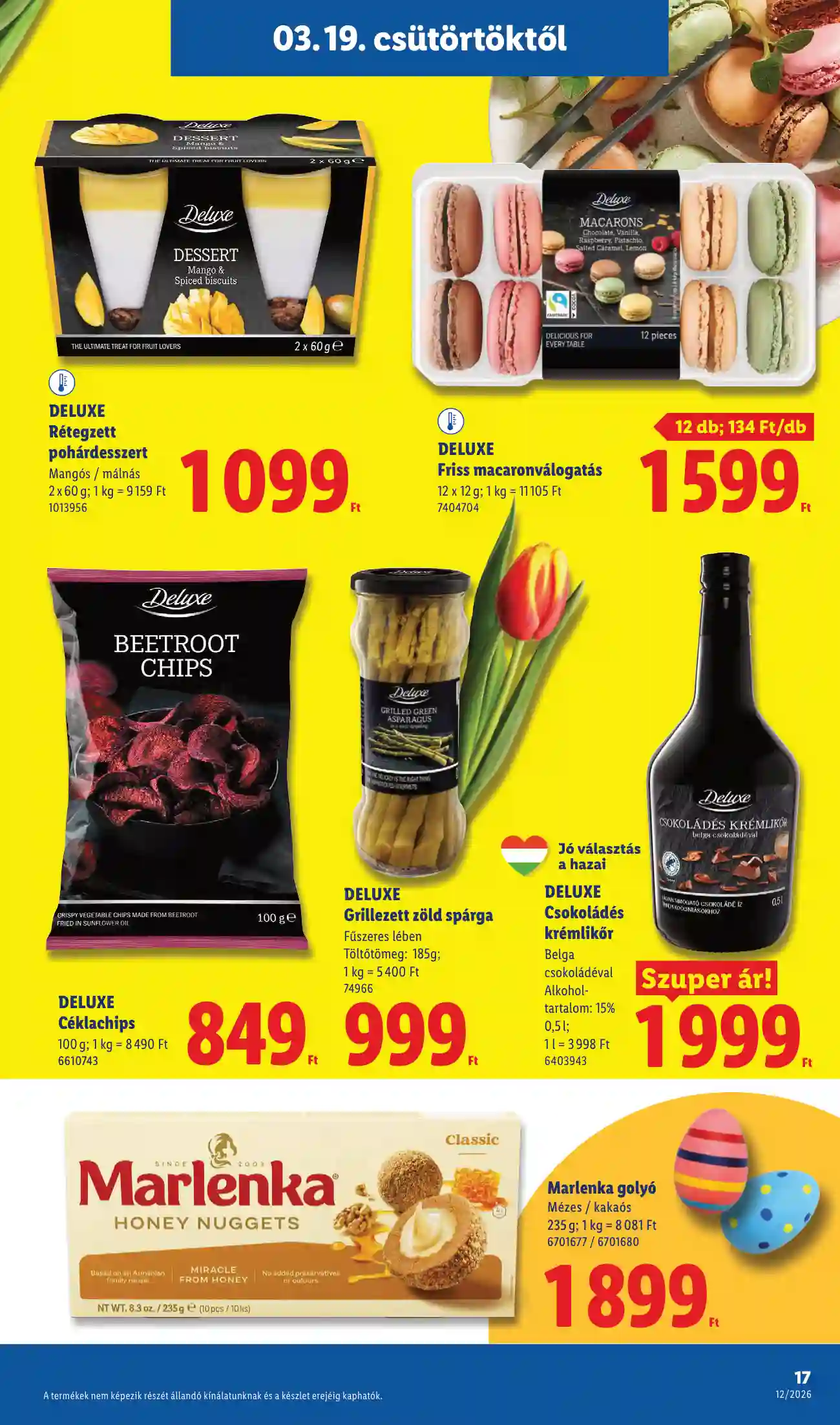Lidl akciós újság 12. hét (Érvényes 03.19-től) (9 oldal)