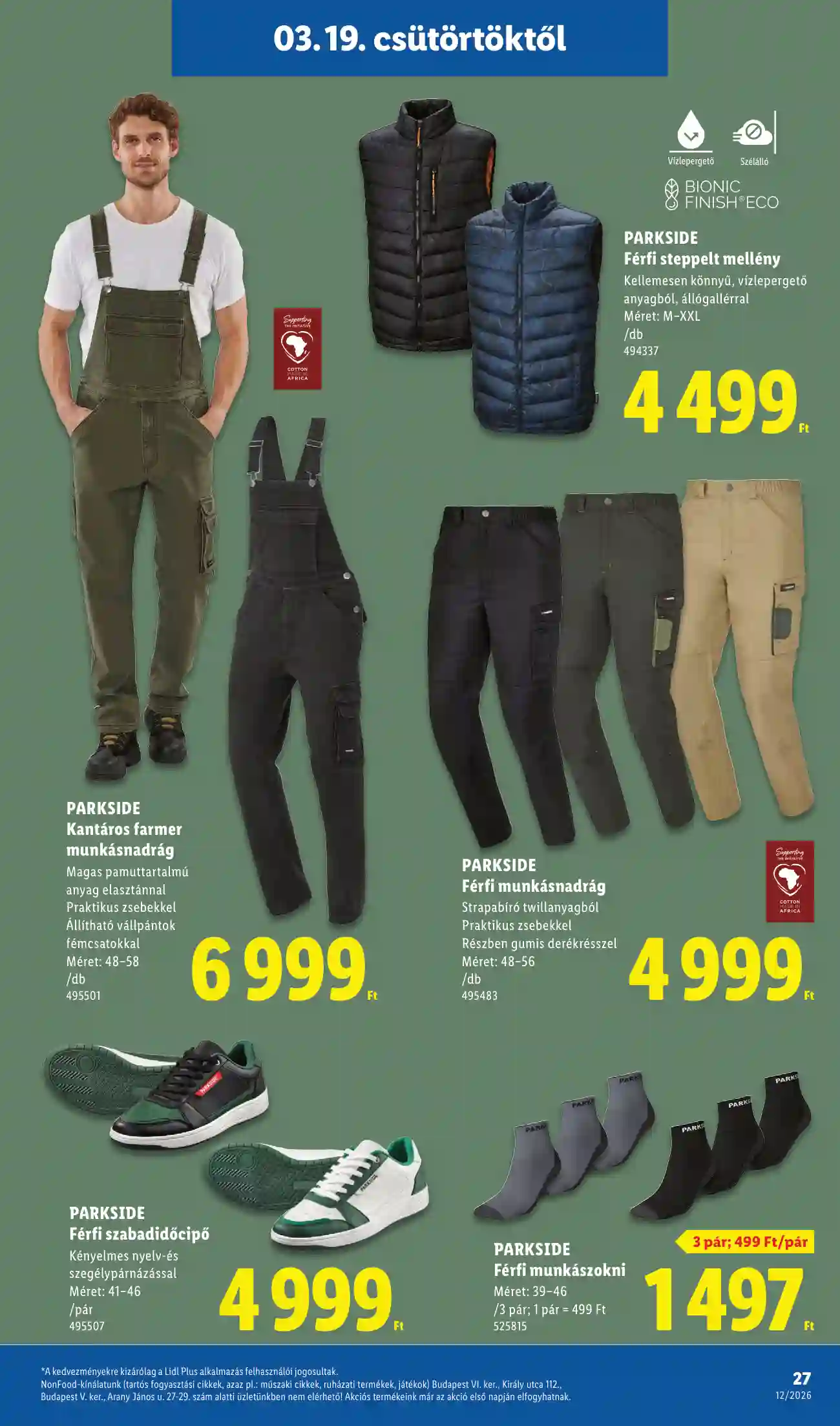Lidl akciós újság 12. hét (Érvényes 03.19-től) (20 oldal)