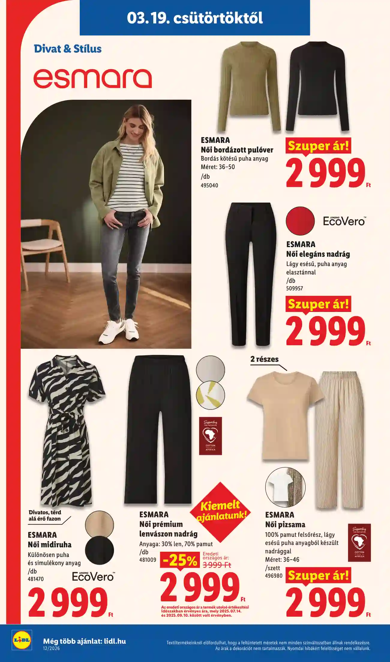 Lidl akciós újság 12. hét (Érvényes 03.19-től) (23 oldal)