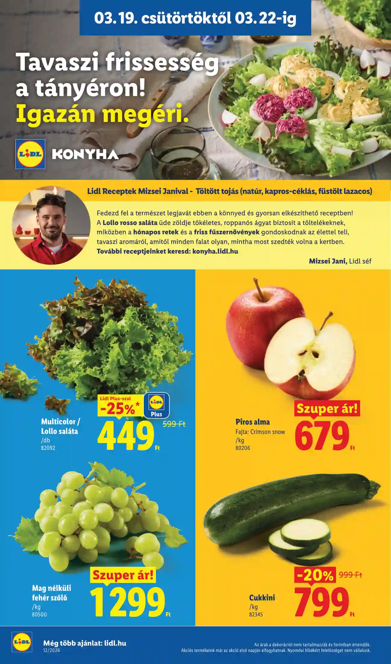 Lidl akciós újság 12. hét (Érvényes 03.19-től) (24 oldal)