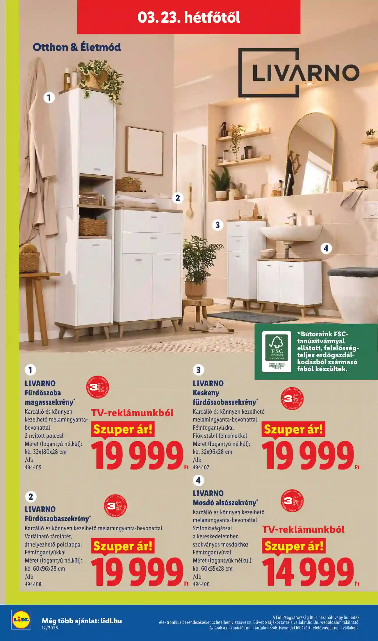 Lidl akciós újság 12. hét (Érvényes 03.19-től) (34 oldal)