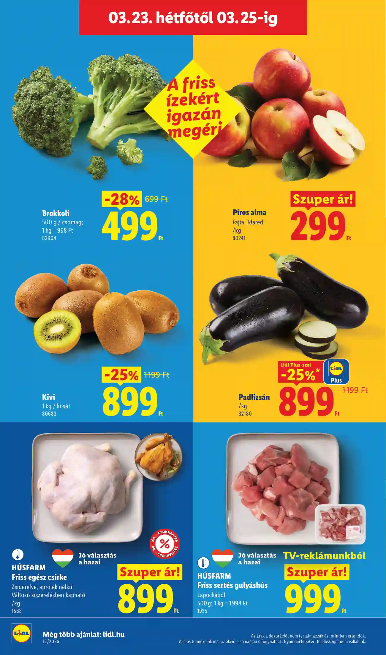 Lidl akciós újság 12. hét (Érvényes 03.19-től) (43 oldal)