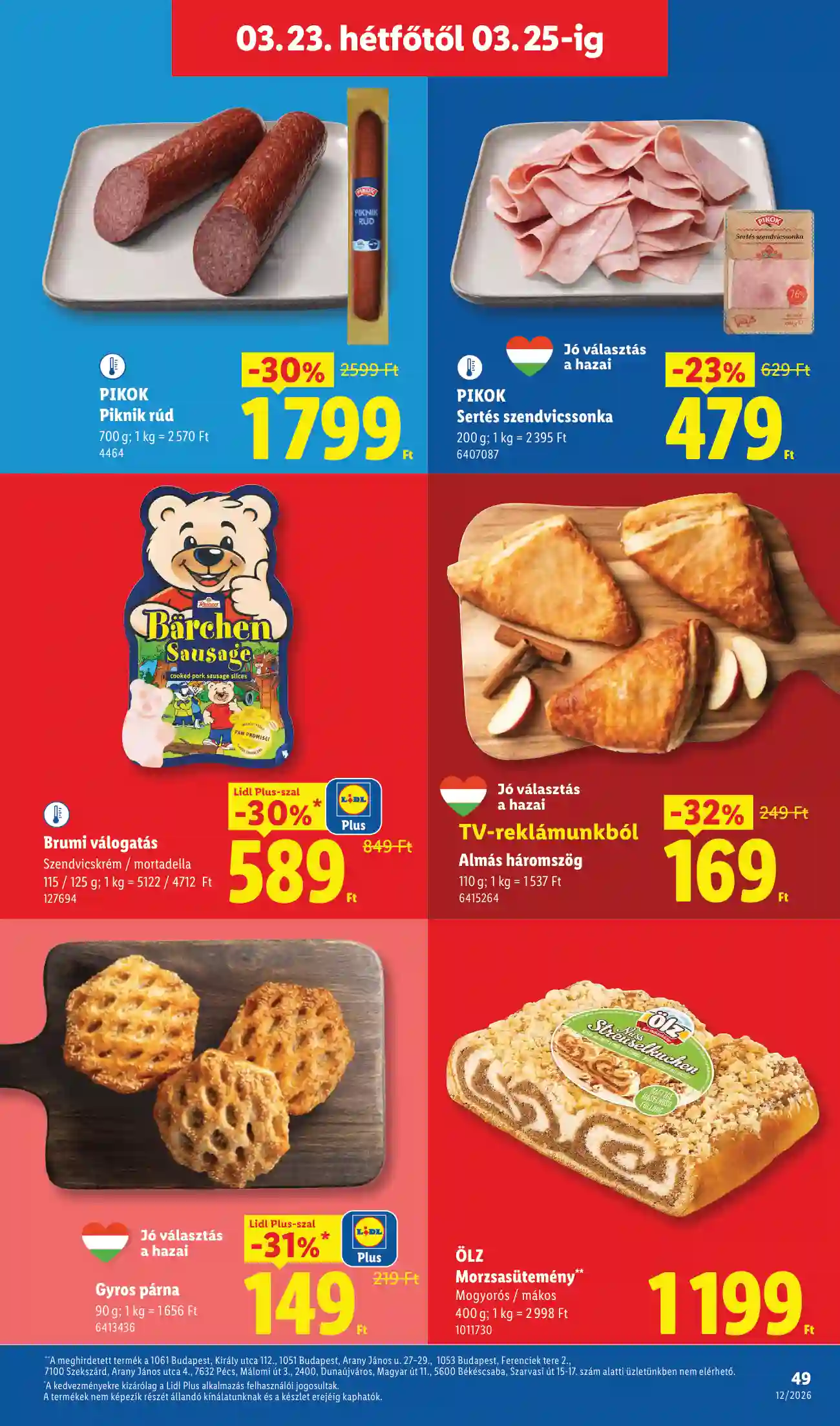 Lidl akciós újság 12. hét (Érvényes 03.19-től) (44 oldal)