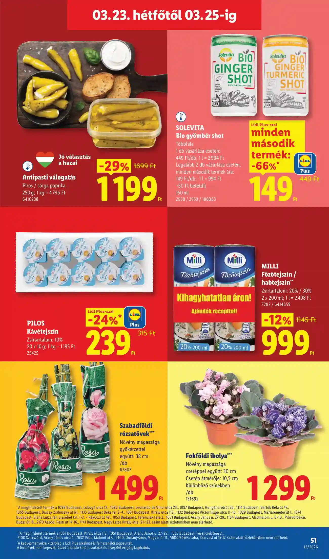 Lidl akciós újság 12. hét (Érvényes 03.19-től) (47 oldal)